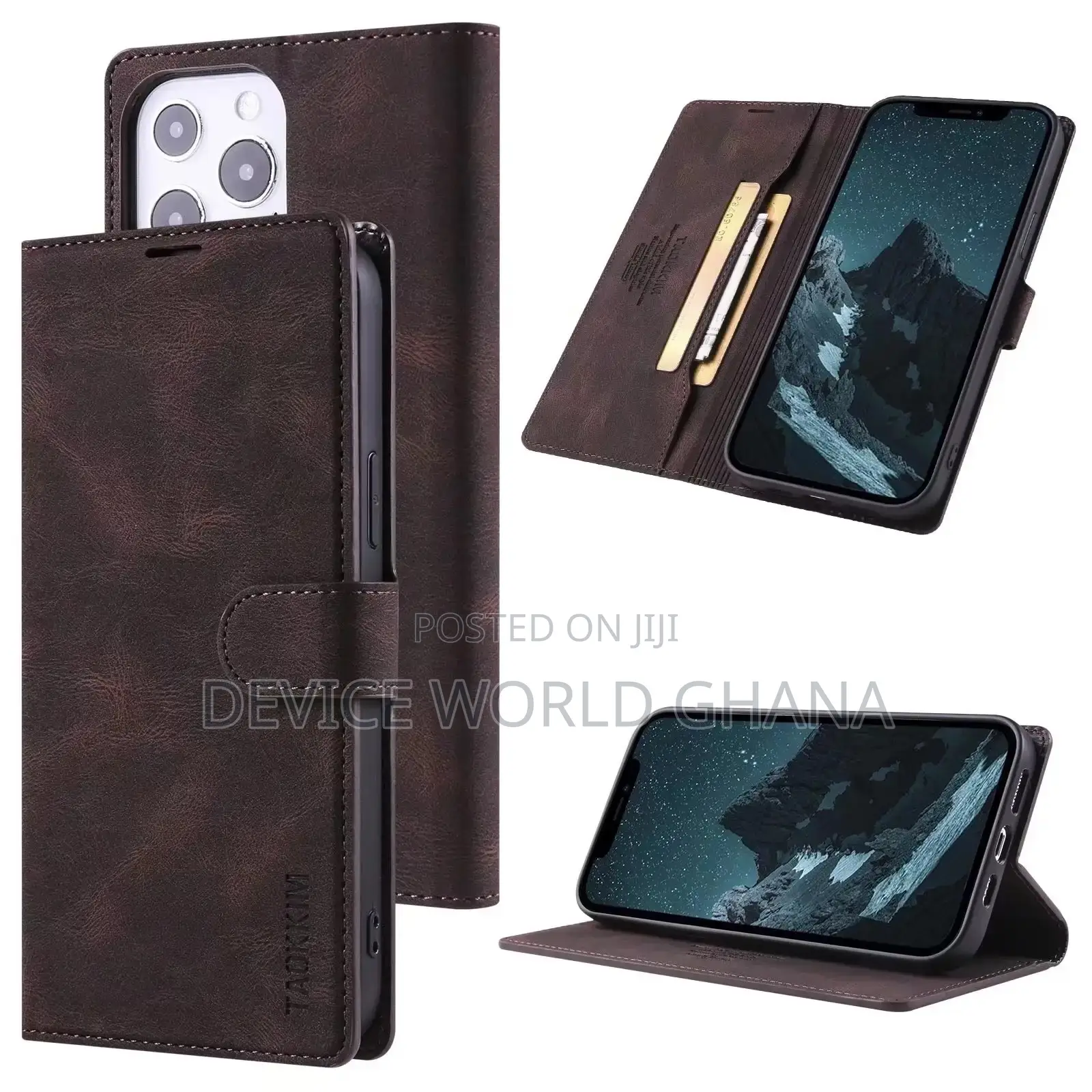 Taokimm Leather Flip Case For iPhone 13promax 13pro 13
