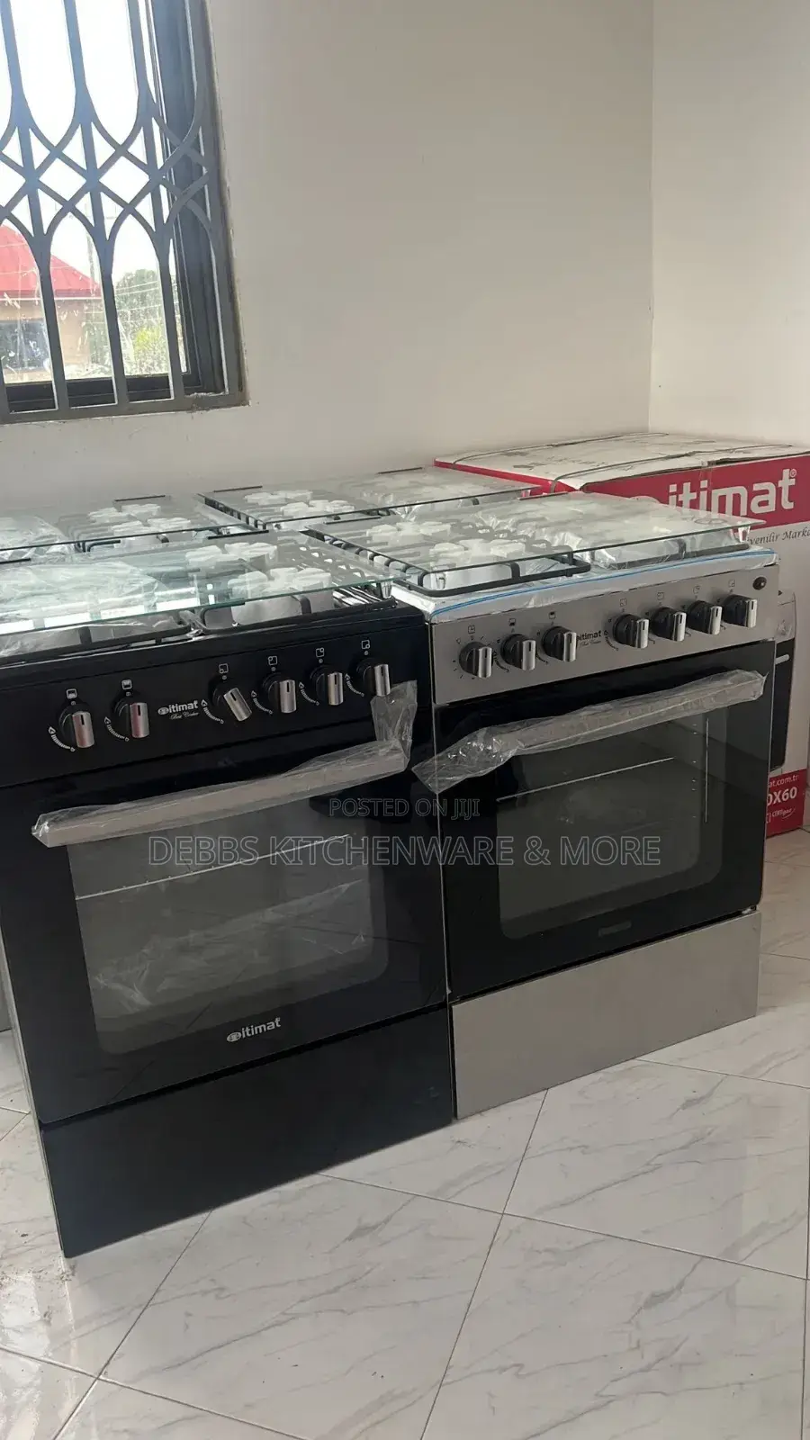 4 Burner Gas Cooker With Oven