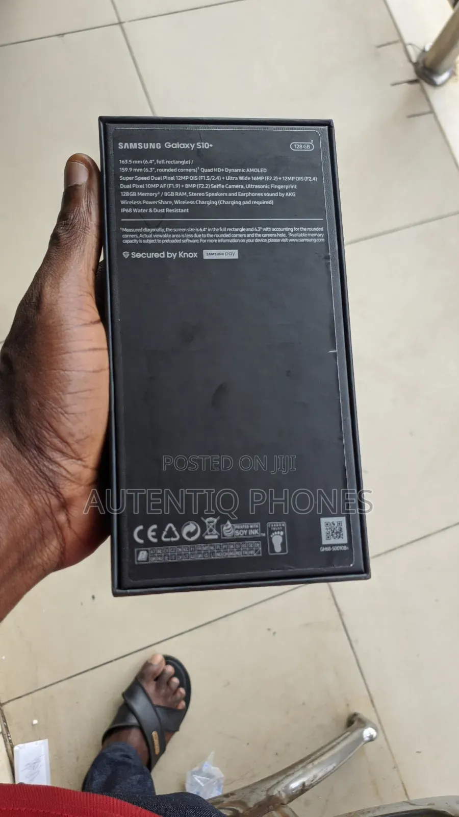 New Samsung Galaxy S10 Plus 128 GB Black