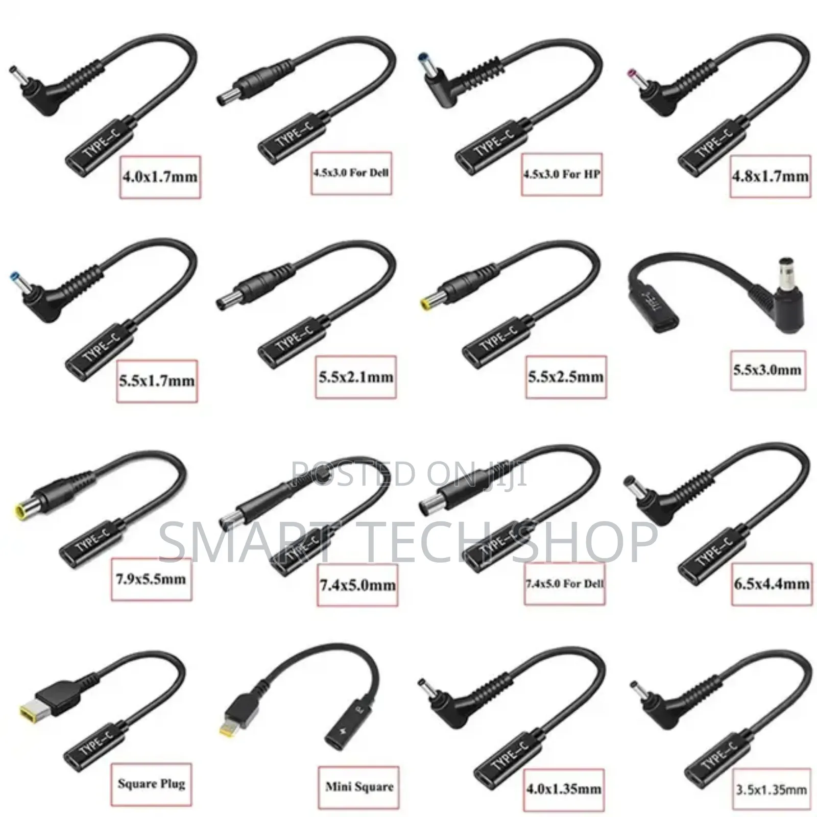 Type C Female to DC Adapter PD Charging Cable for Laptop