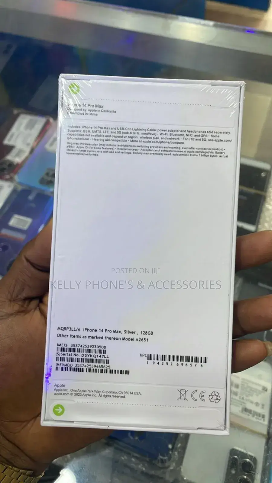 New Apple iPhone 14 Pro Max 256 GB Black
