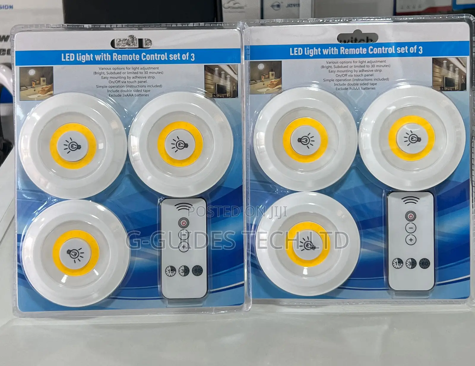 3 in 1 LED Light With Remote Control, 3 in 1 Wardrobe Light