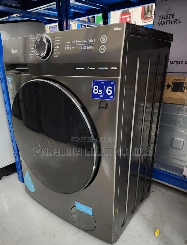 8kg/6kg Midea Smart Control | Quick Wash 15min Wash Dry