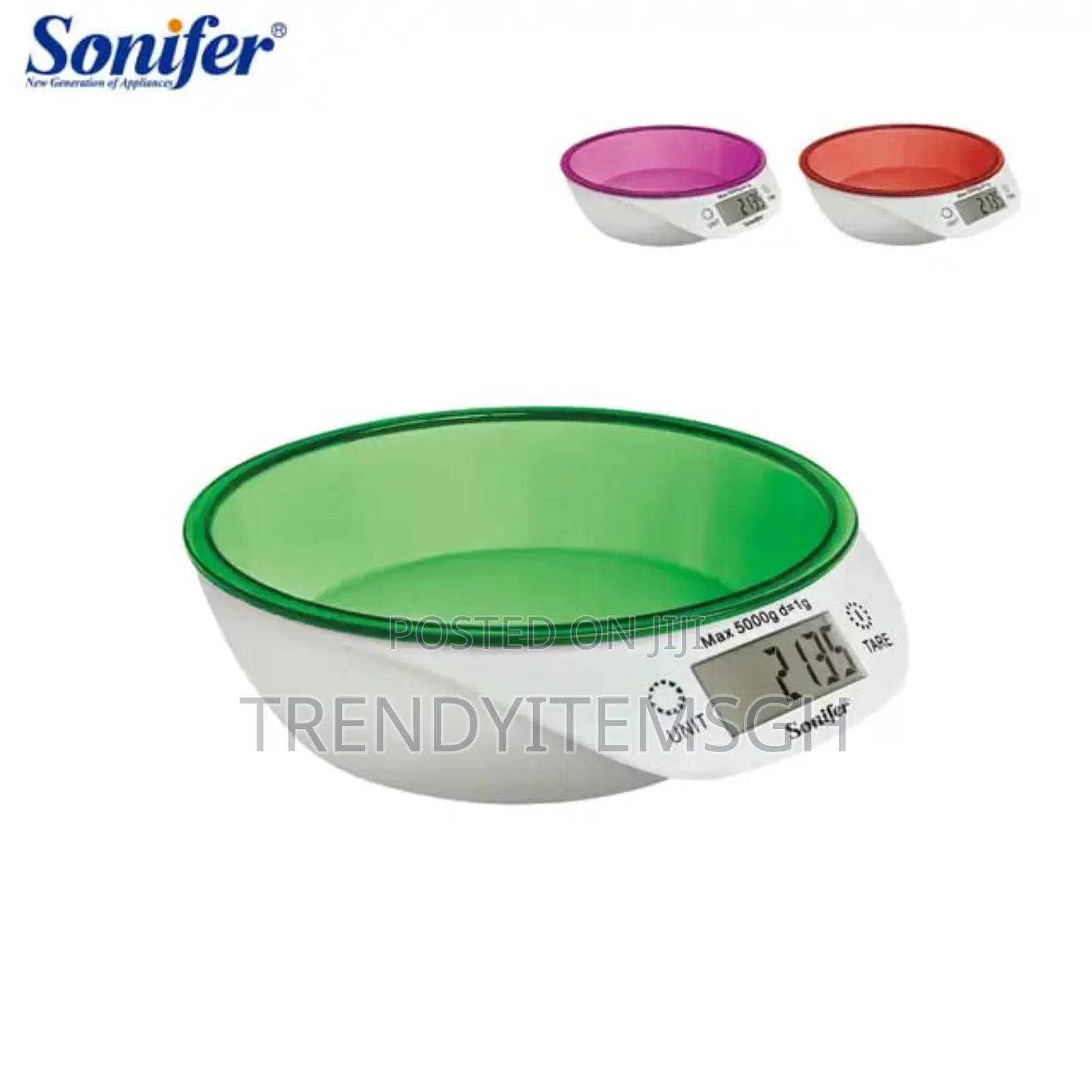 Sonifer 5kg Bowl Kitchen Scale