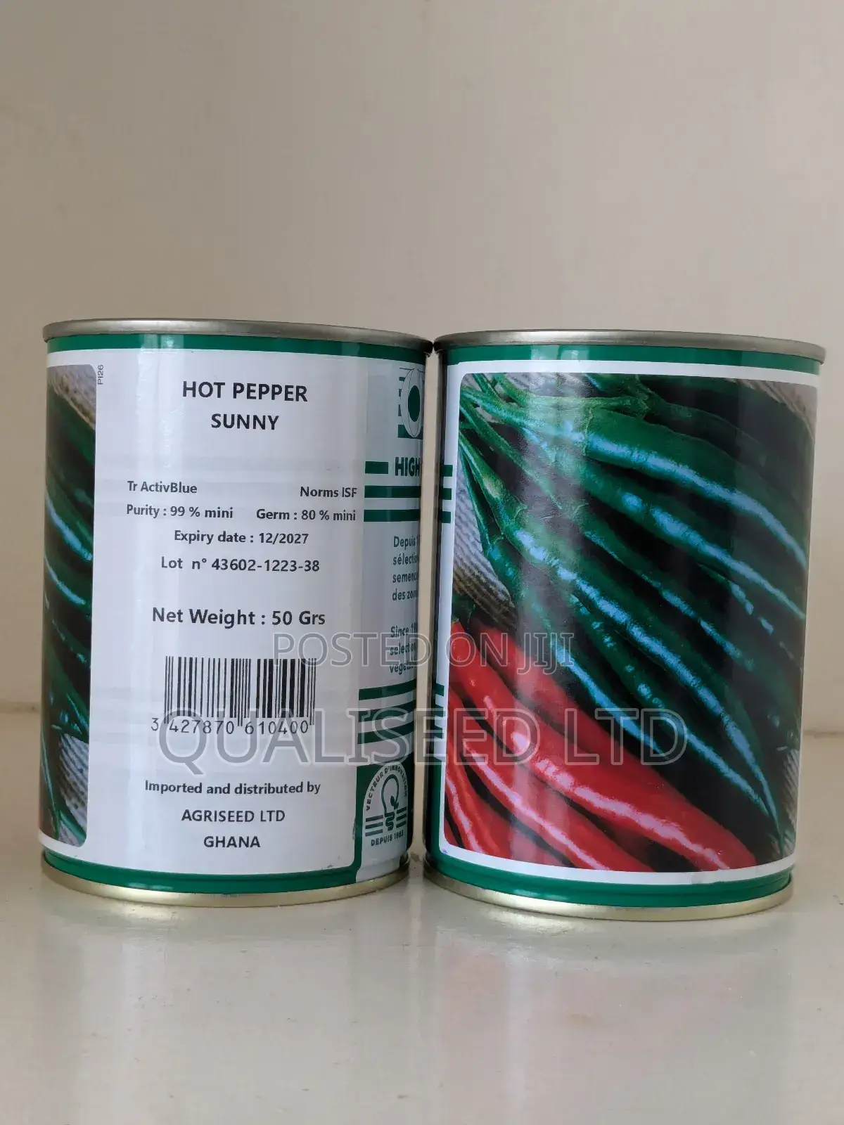 Hot Pepper Seeds - Sunny F1 [50g]