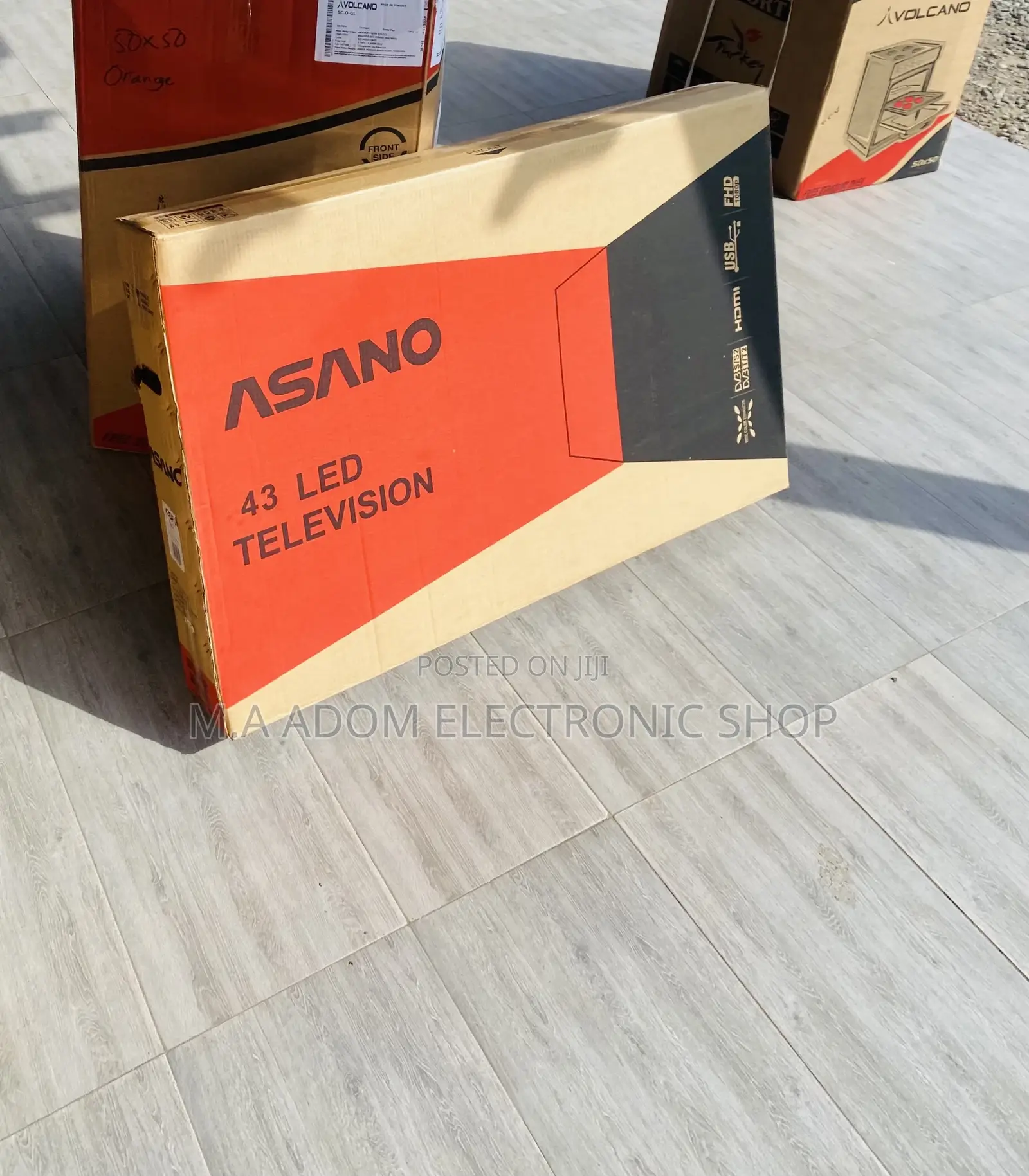 Latest and Affordable Asano 43 Inch HD Satellite Television.