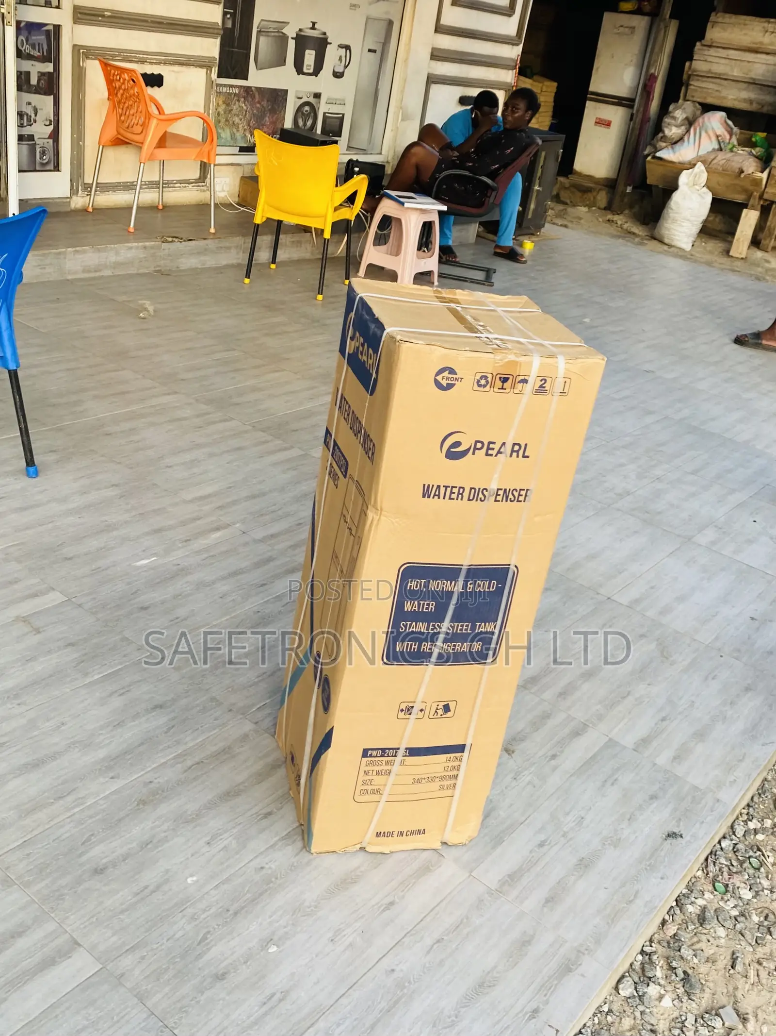 Sealed Pearl PWD-2017 Water Dispenser Gray 