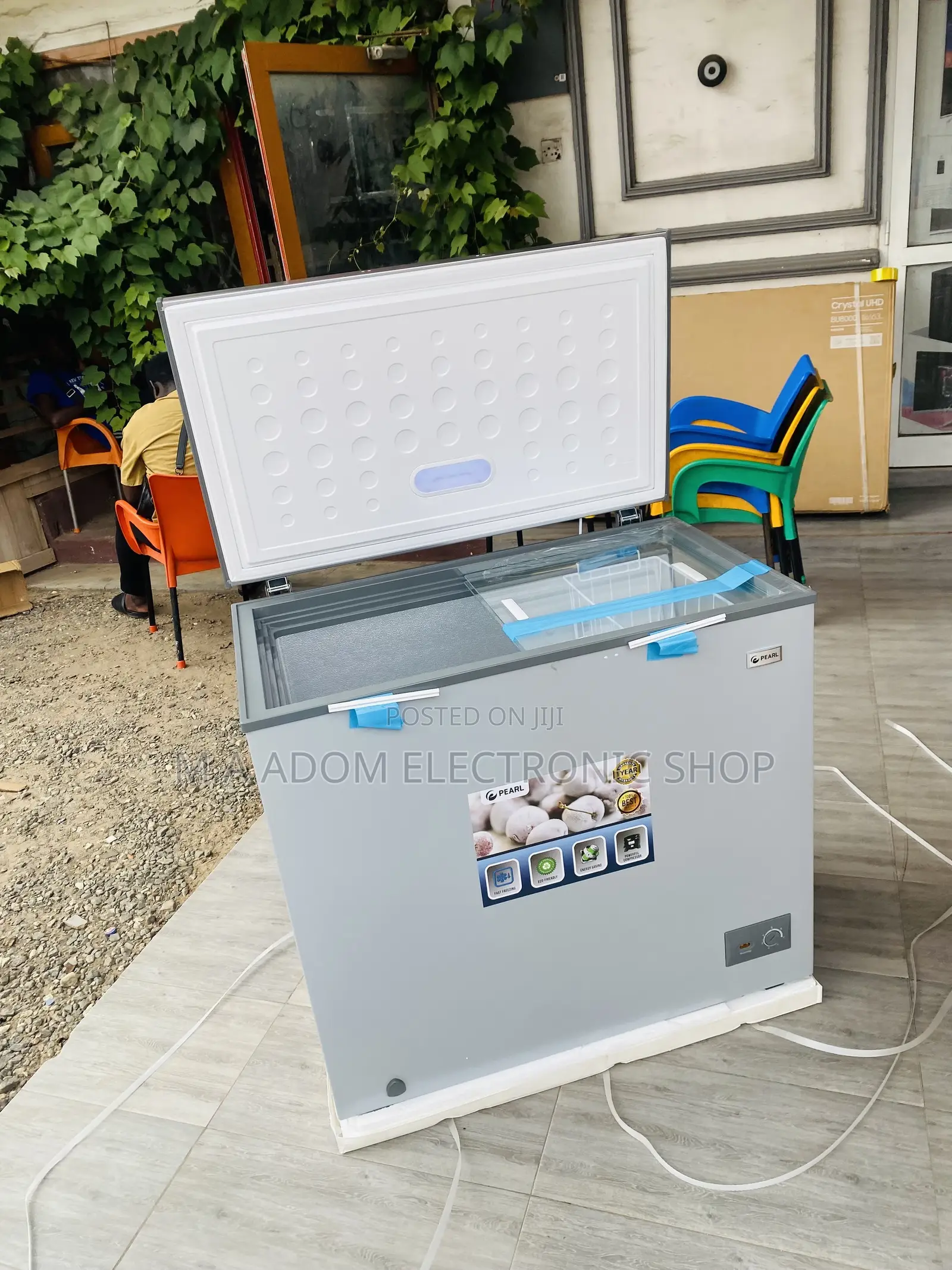 Original Pearl PCF 240, 200L 1 Door Electric Freezer(Gray).