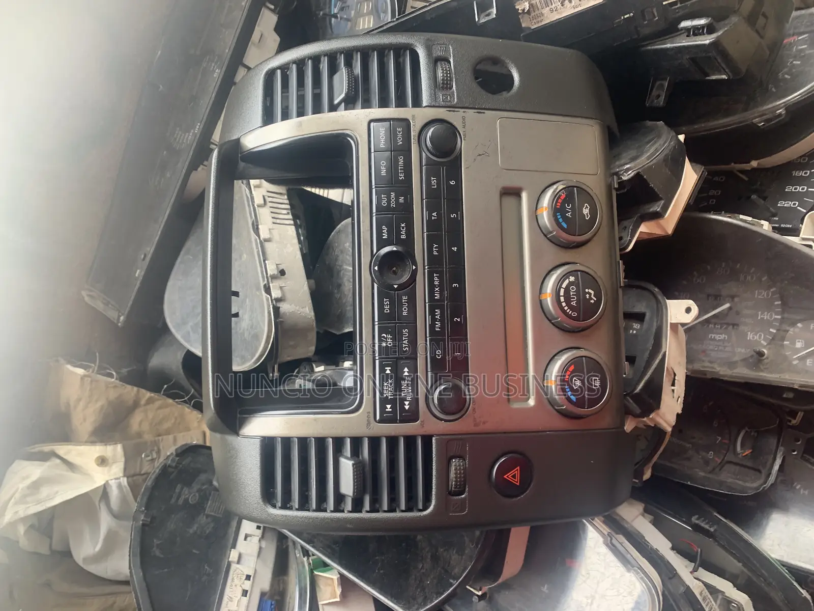 Nissan Pathfinder 2008 Dashboard Face