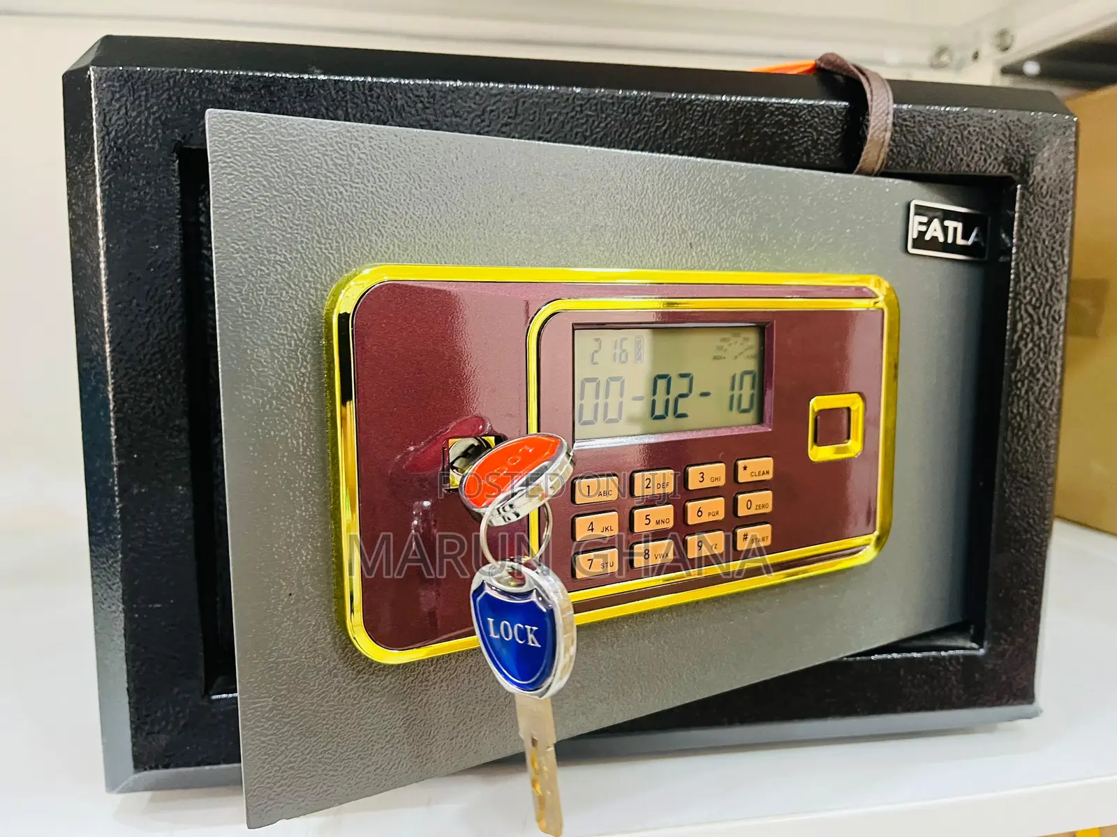 Fireproof Jewelry/Money Safe Locker Box 33kg With Alarm