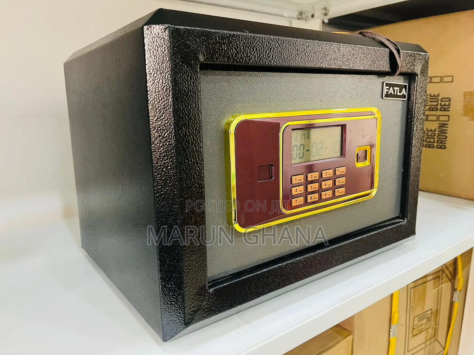 Fireproof Jewelry/Money Safe Locker Box 33kg With Alarm