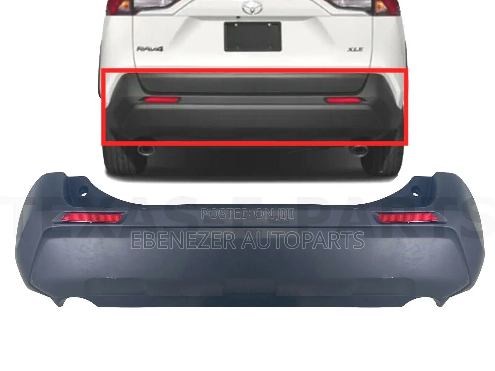 Toyota Rav 4 2019,2020,2021 Back Bumper Complete