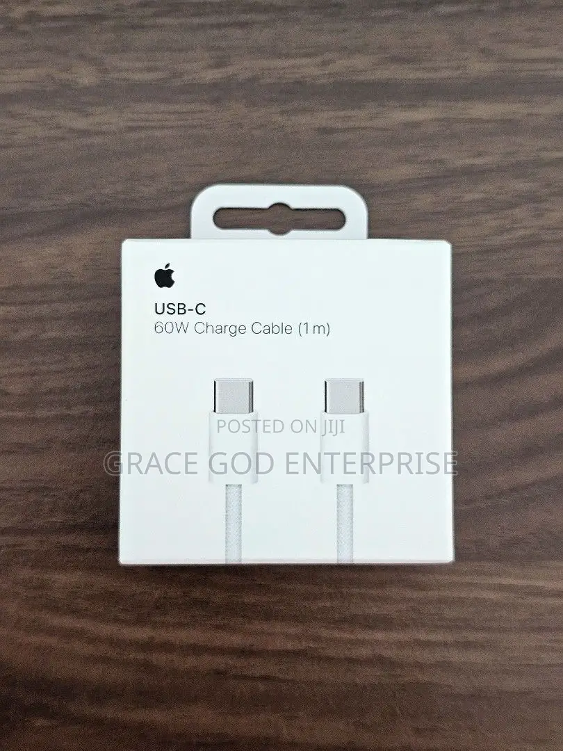 Original Apple 60w Usb-C to Usb-C for iPhone 15 16 Series