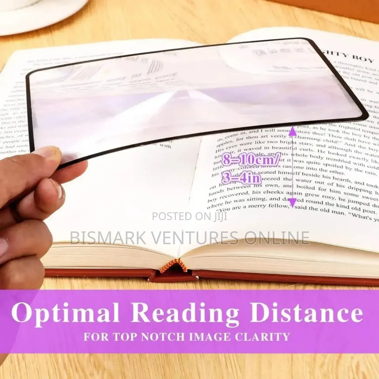 3x Sheet Magnifier Reading Glass