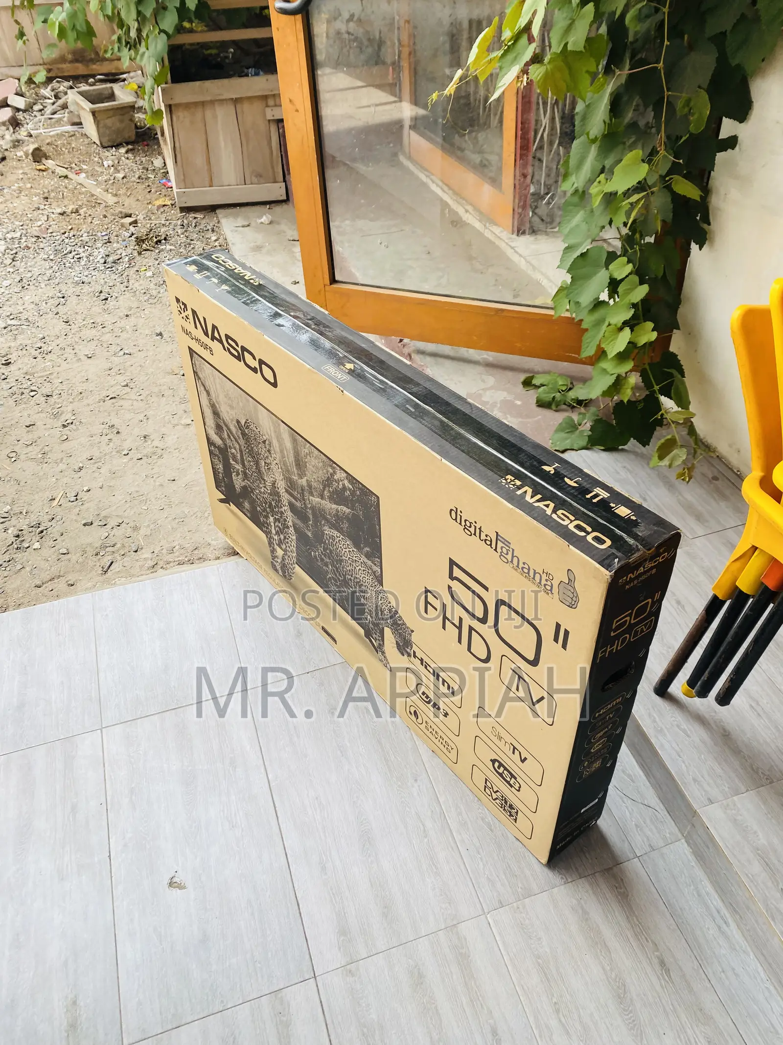 Reliable 50 Inch Nasco Full HD Digital Satellite Television