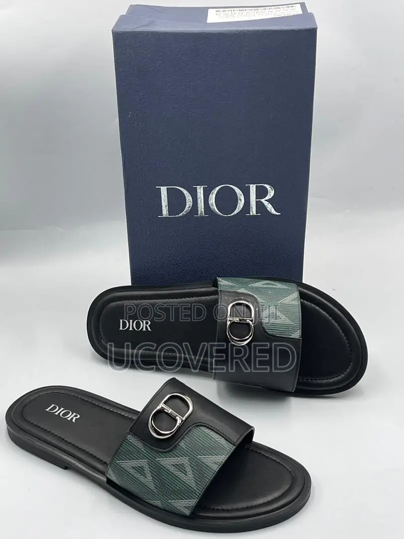 Dior Quality Men’S Leather Slippers