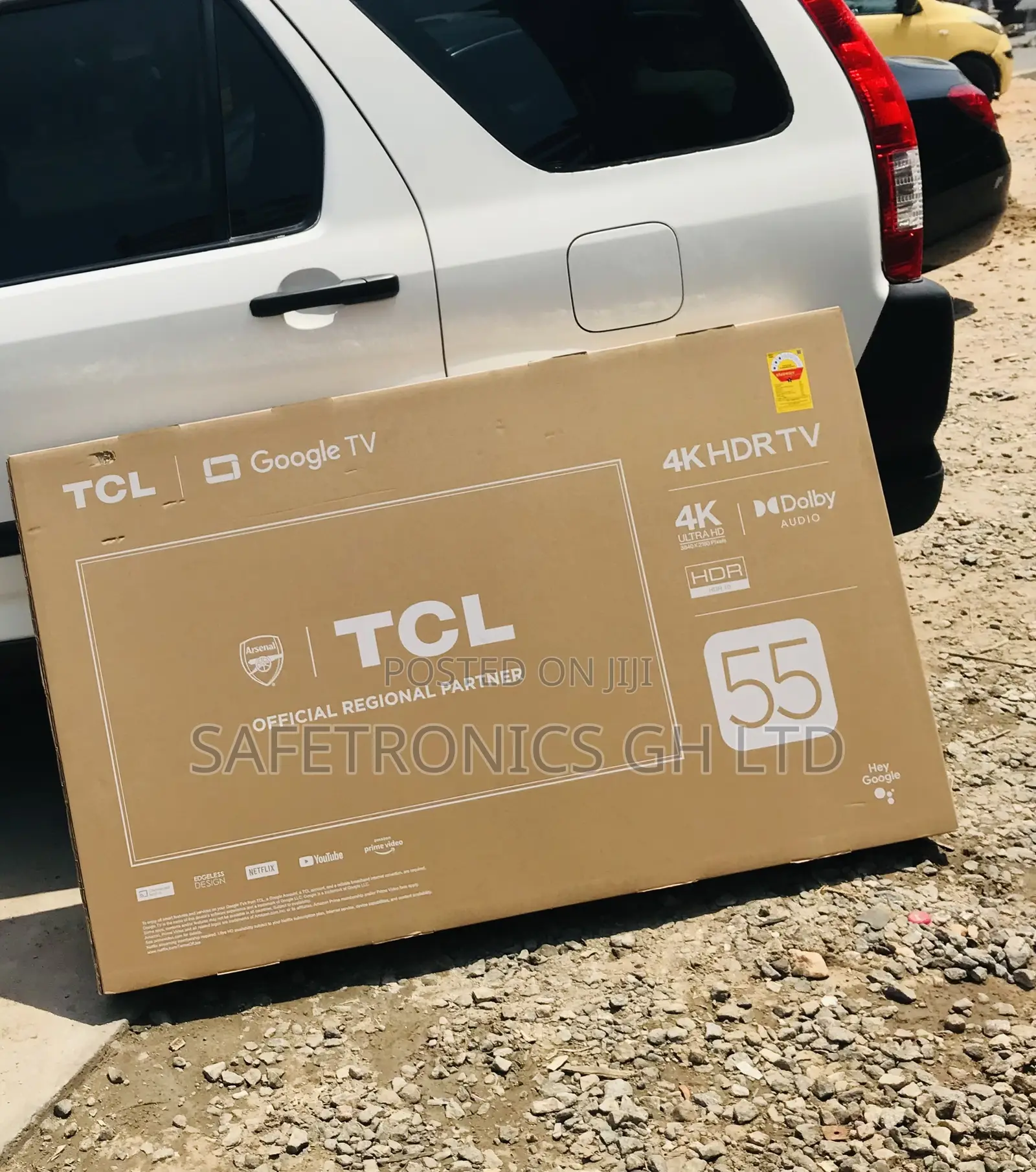 Lastest (Black) 55 Inch Led Smart TCL P635 Television