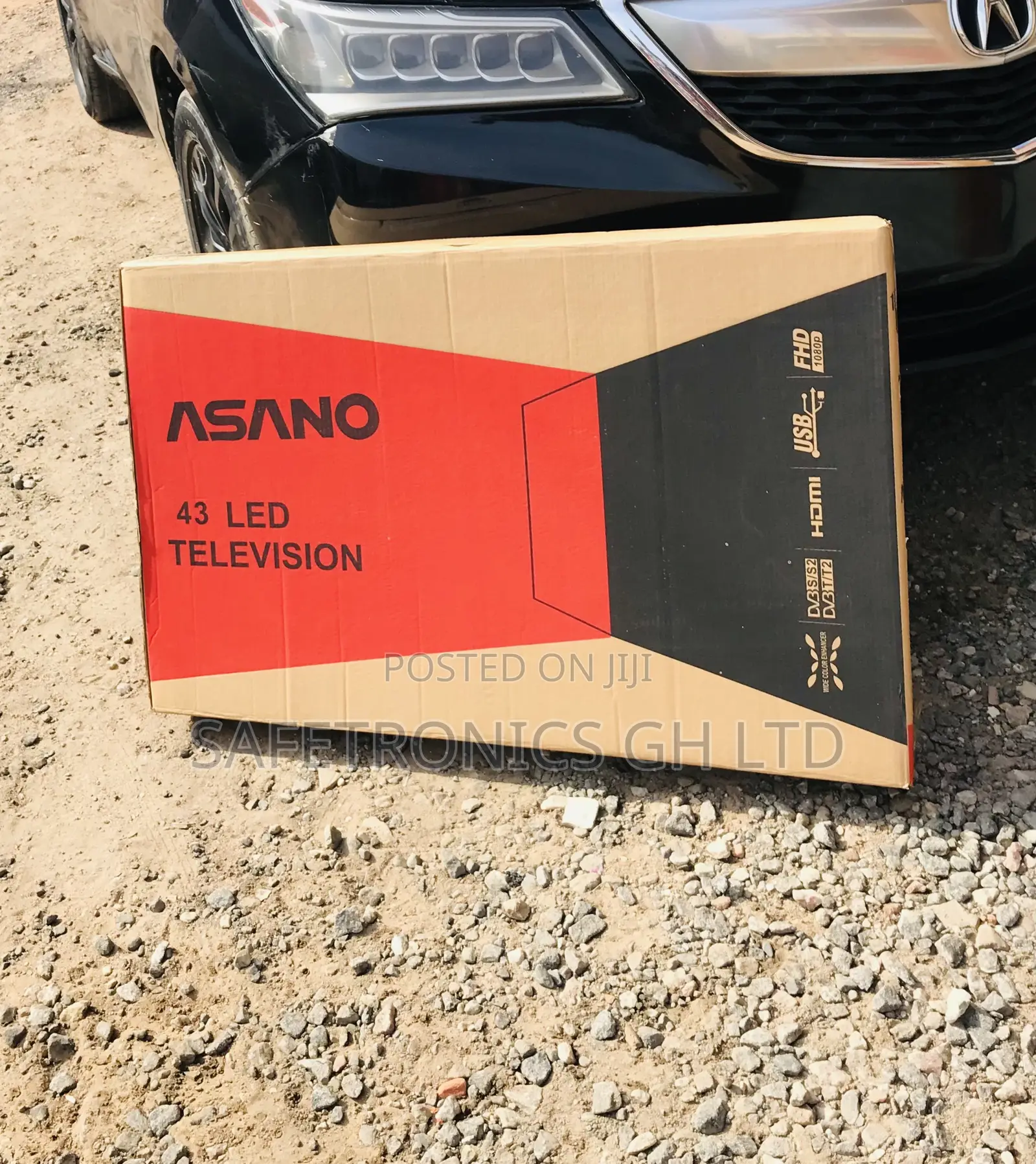 Available  Asano Digital (Black) Led 43 Inch Television 
