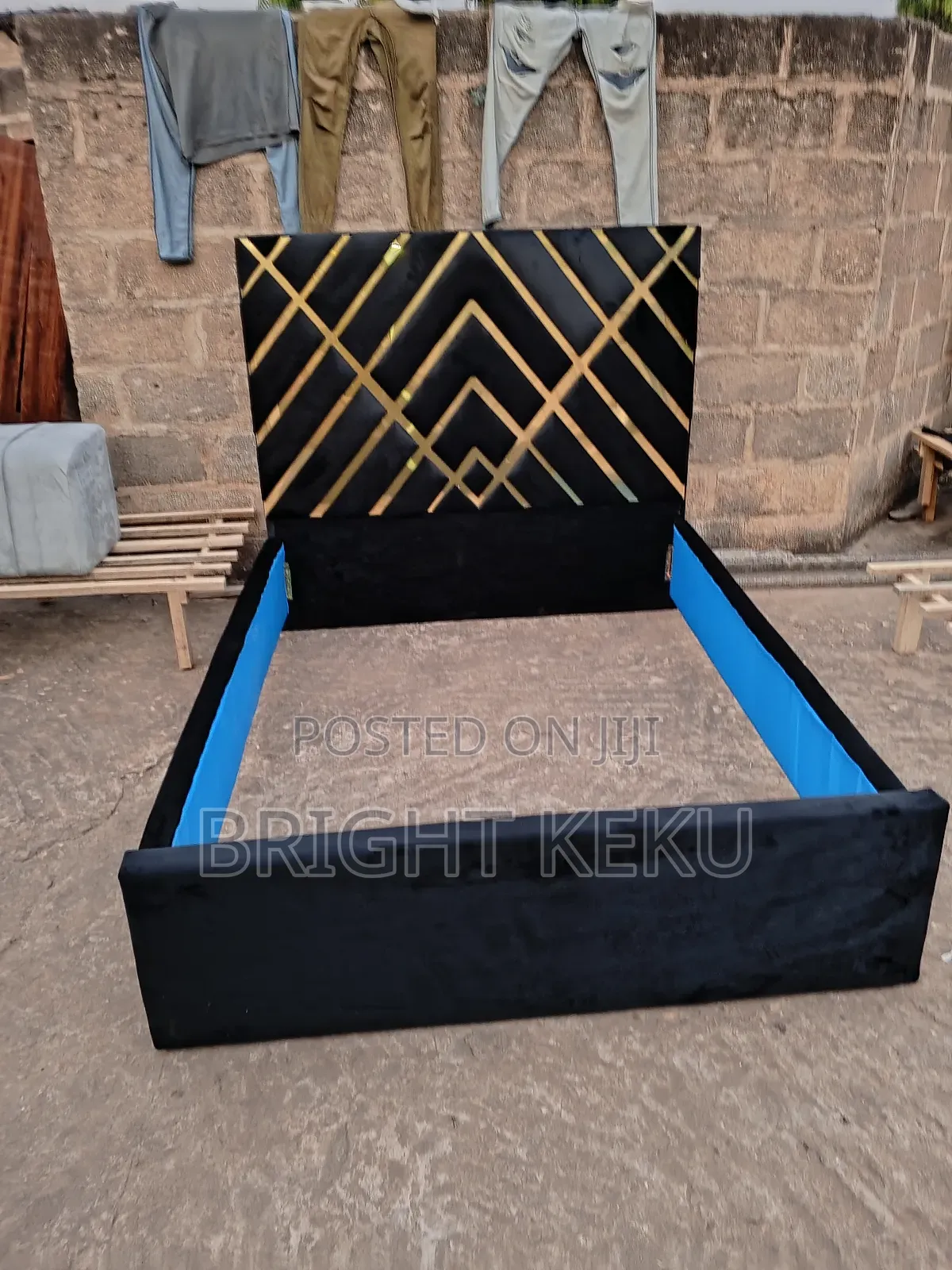 Available Double Bed Frame With Side Drawers