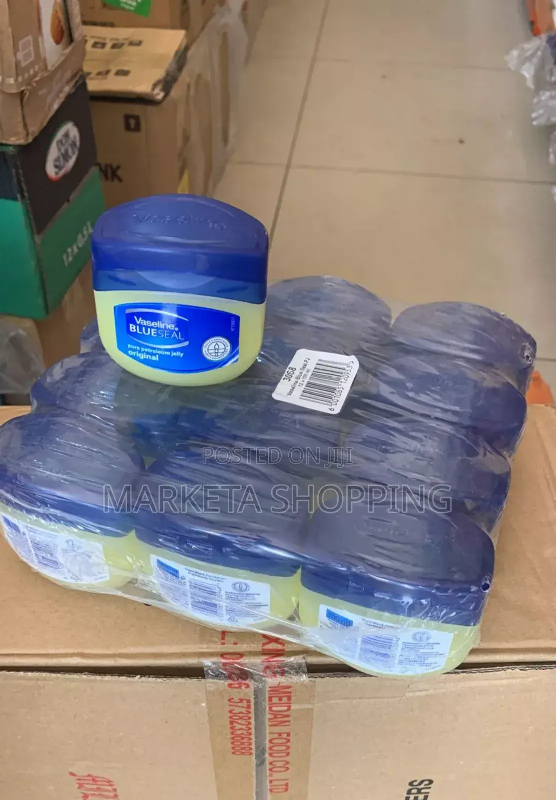 Vaseline Blueseal Pure Original Petroleum Jelly 100mlx12