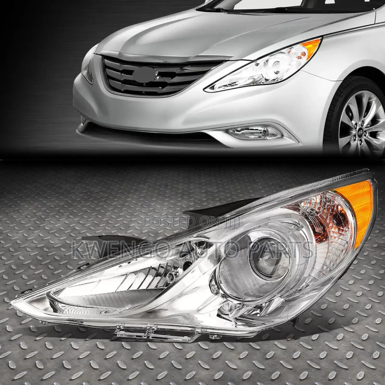 Hyundia Sonata Headlight 2011, 2012,2013,2014 Pair
