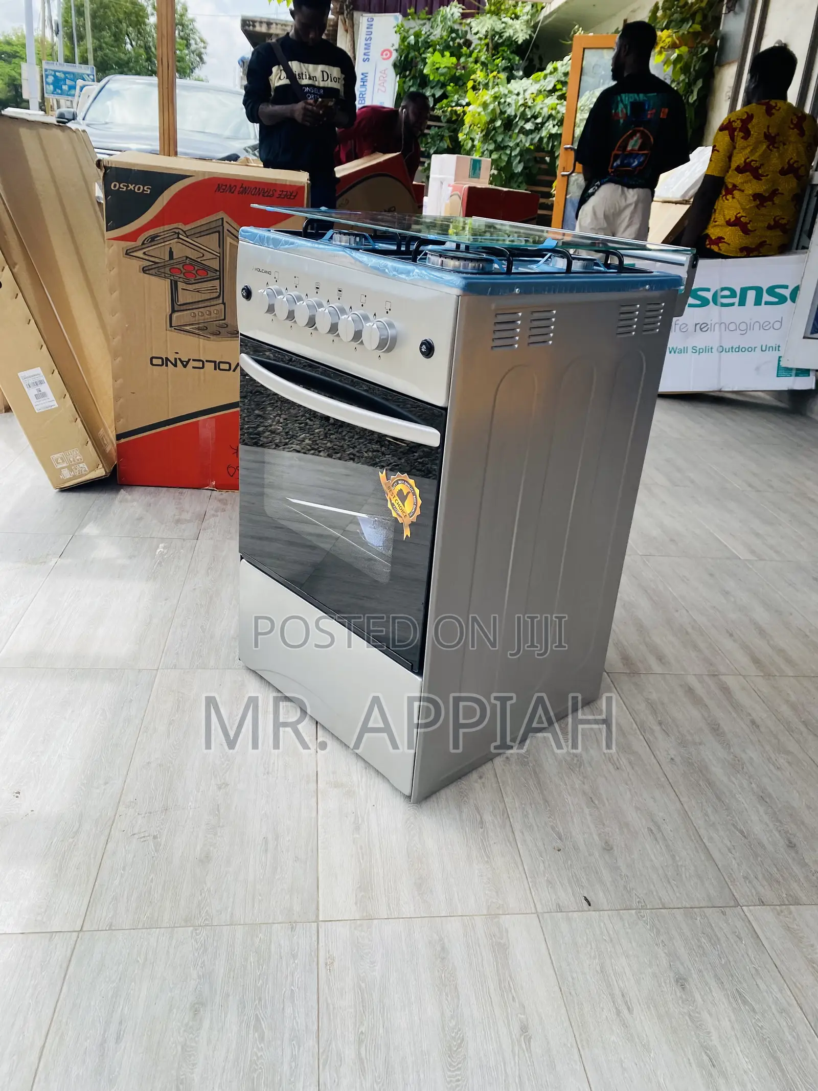Latest Volcano 50x50 Ions ,Auto Ignition, Auto Rotisserie