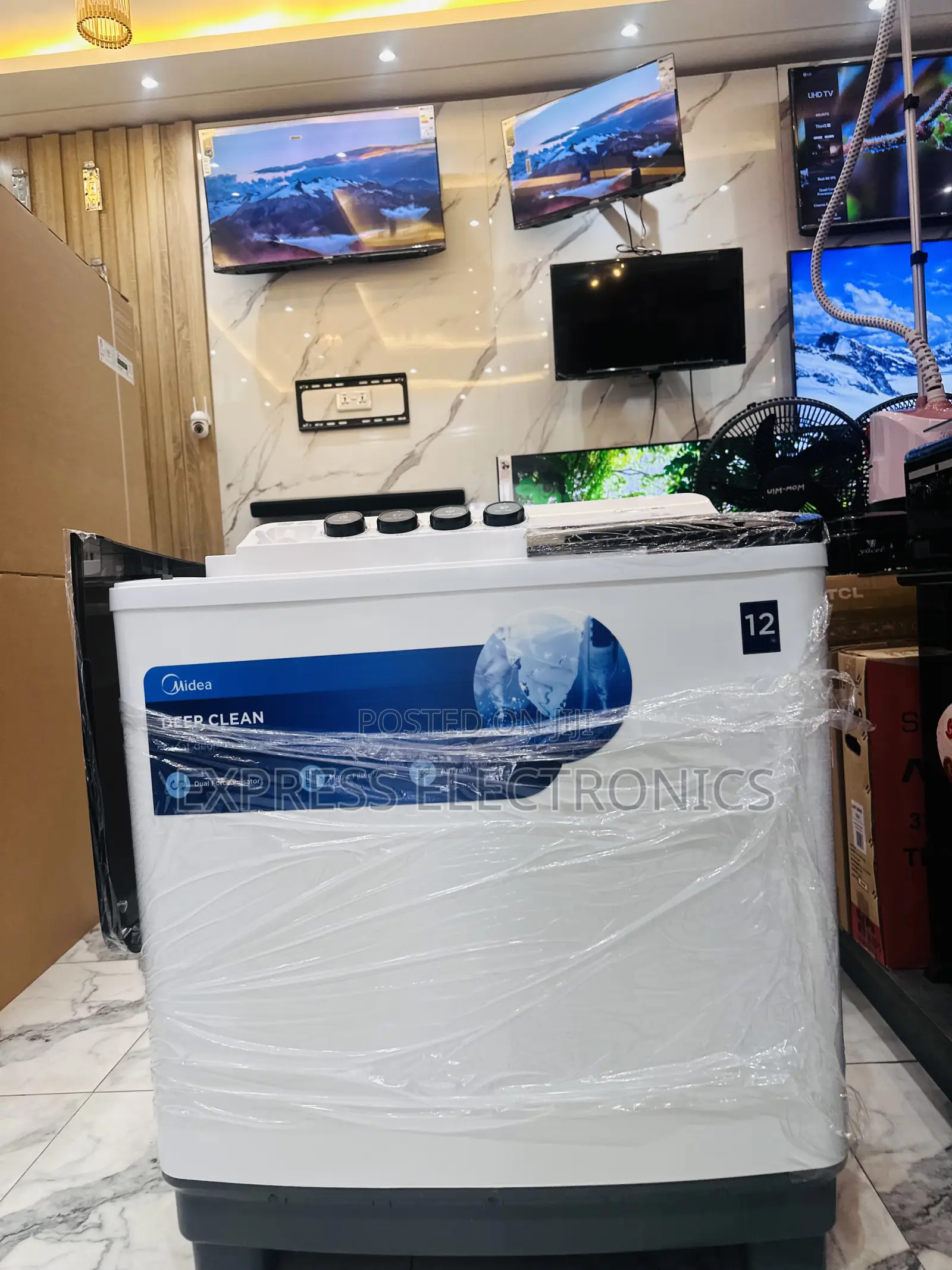 Long Lasting Performance Midea 12kg Topload Twintub WM