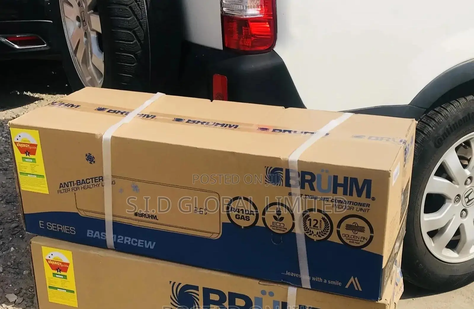 Incredible Bruhm 1.5hp Split Air Conditioner BAS-12RCEW