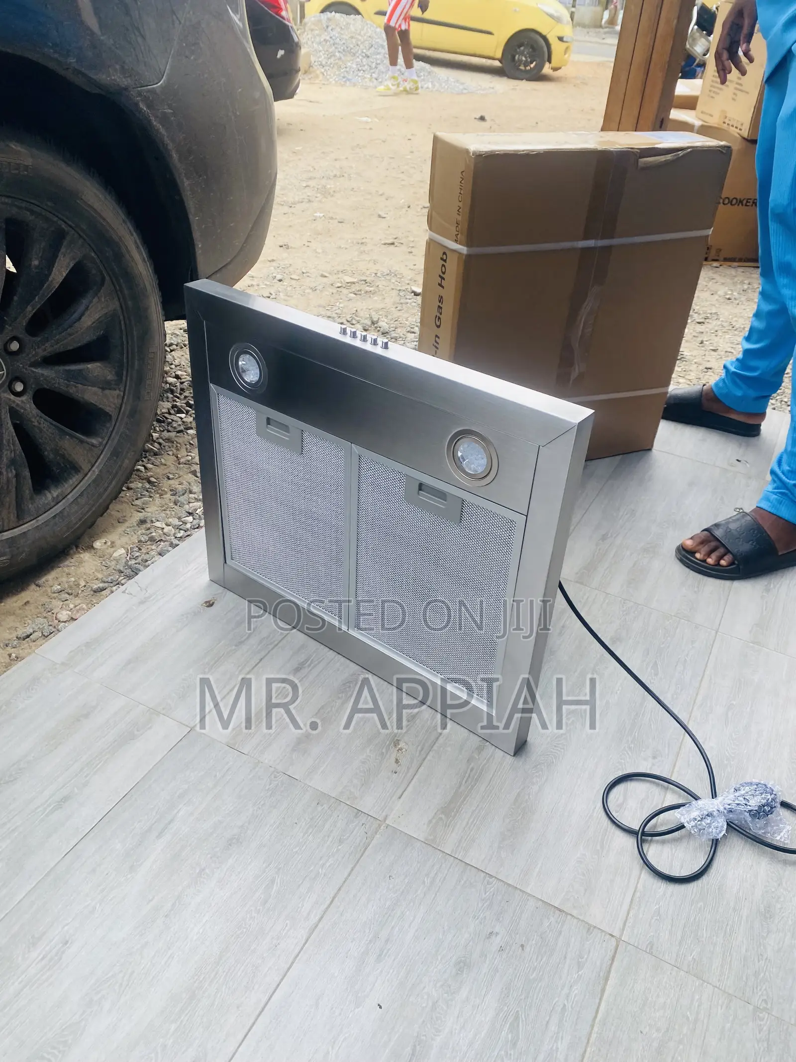 Purchase MIDEA 60cm T-Shape Electric Ranghood (60M21)Gray.