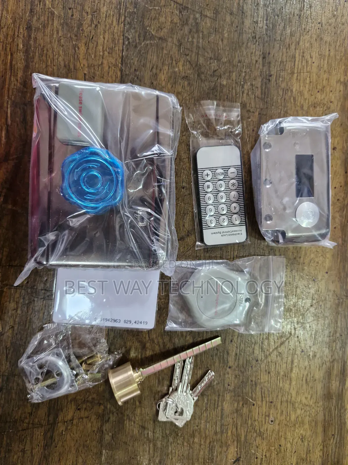 Gate Lock With Remote
