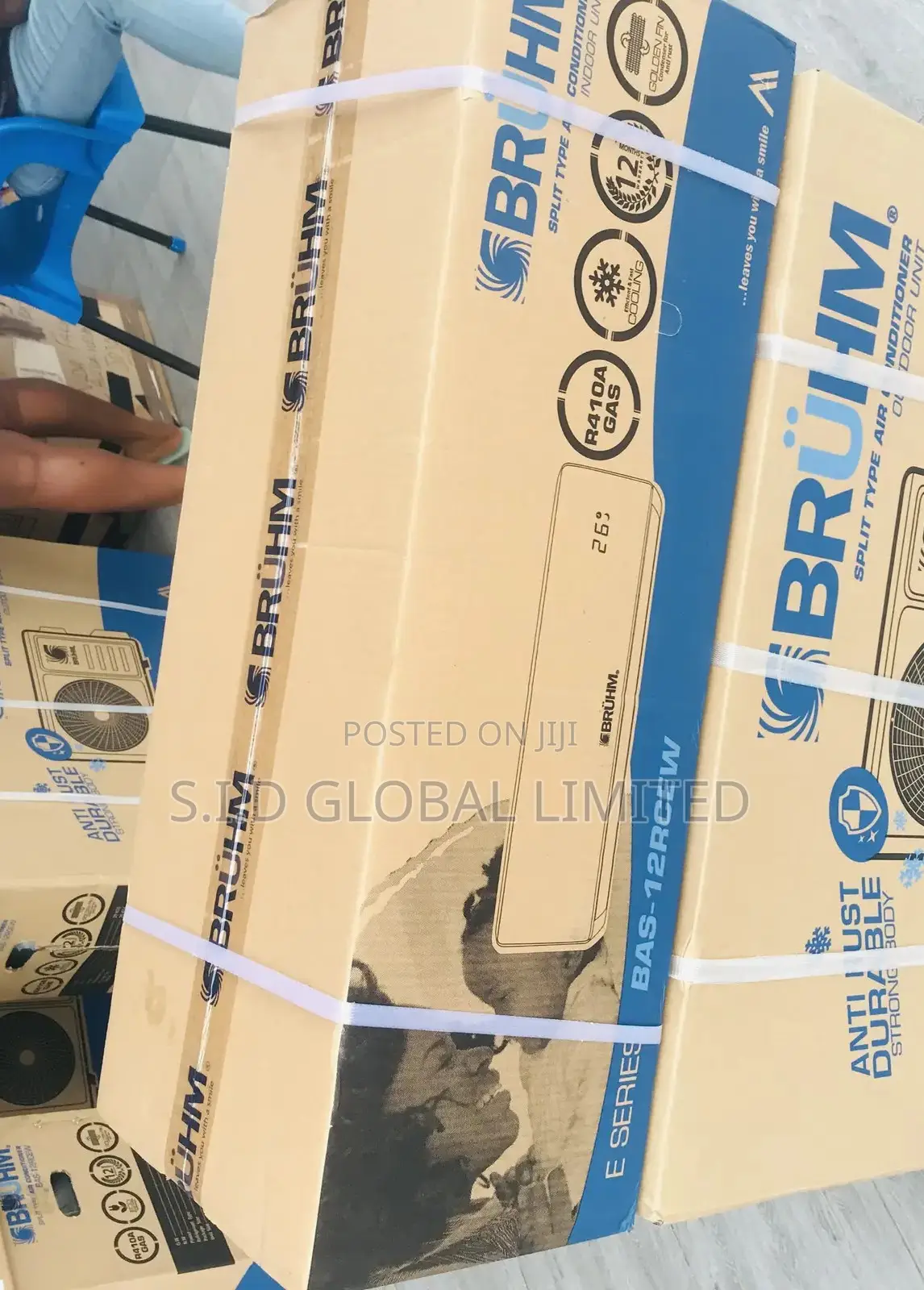 Brilliant Bruhm 2.0hp Split Air Conditioner Bas-18ccfw