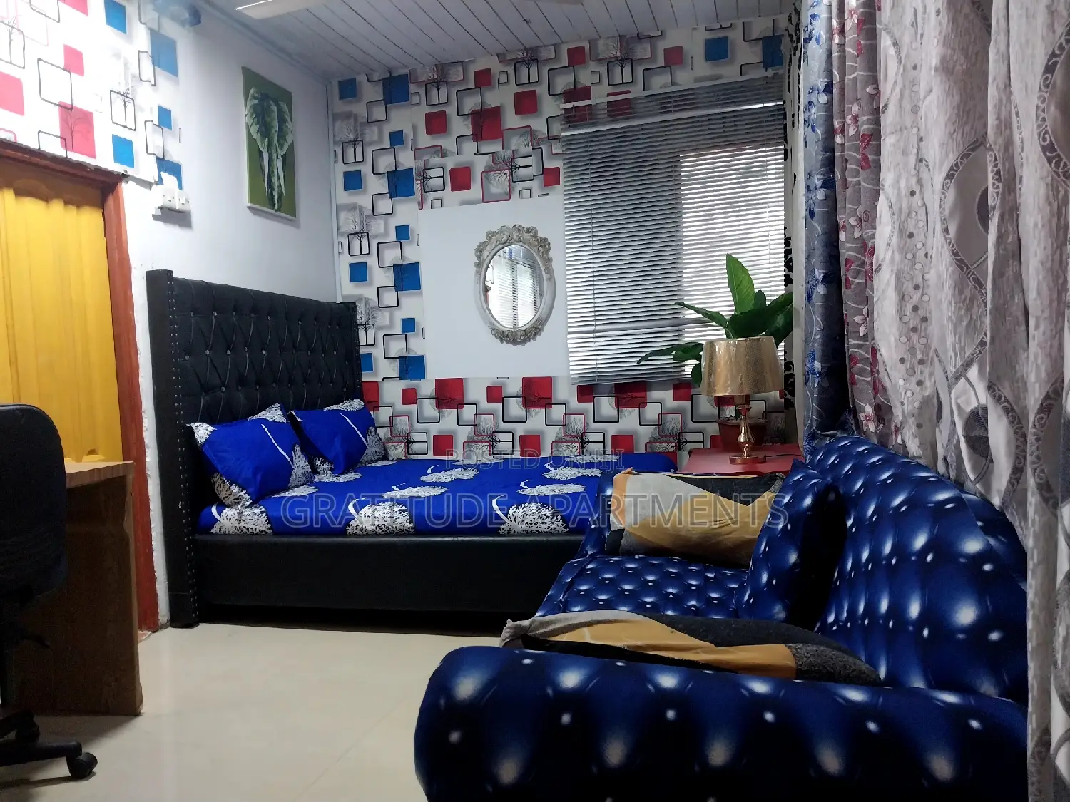 Gratitude:1bdrm Premium Deluxe Suite: Ghc300 Per Day - 2 Guests
