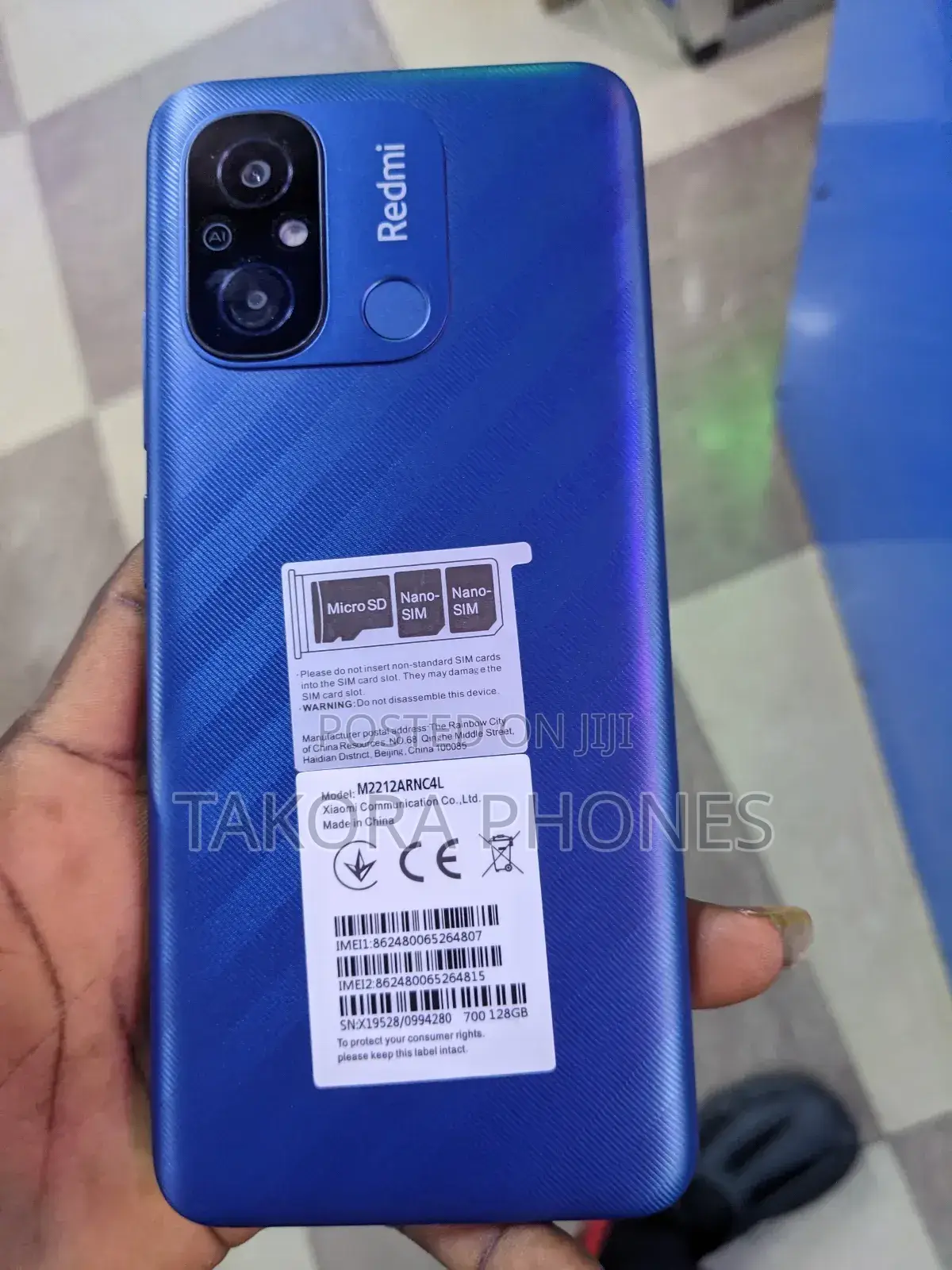 Xiaomi Redmi 12C 128 GB Blue
