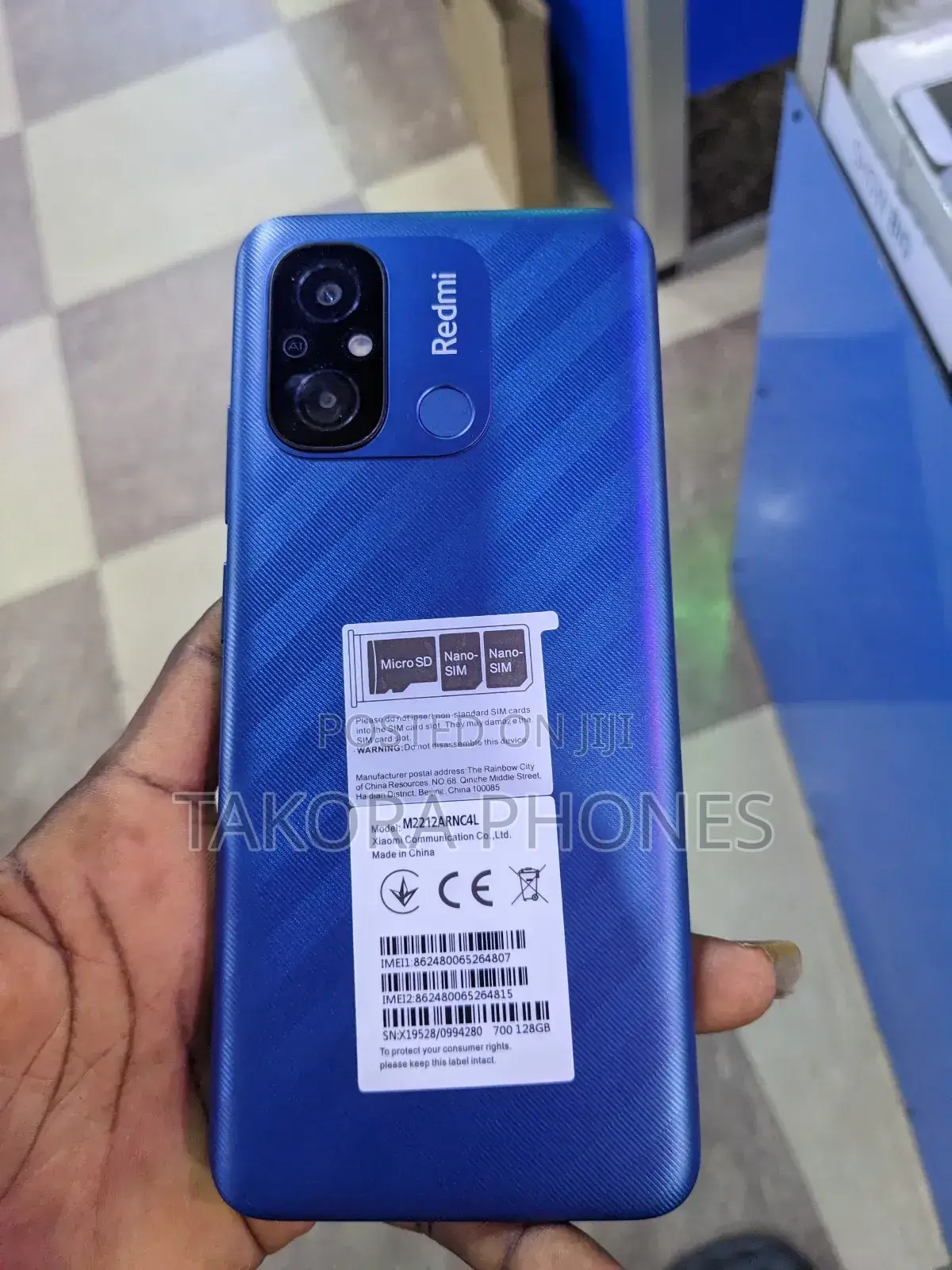 Xiaomi Redmi 12C 128 GB Blue