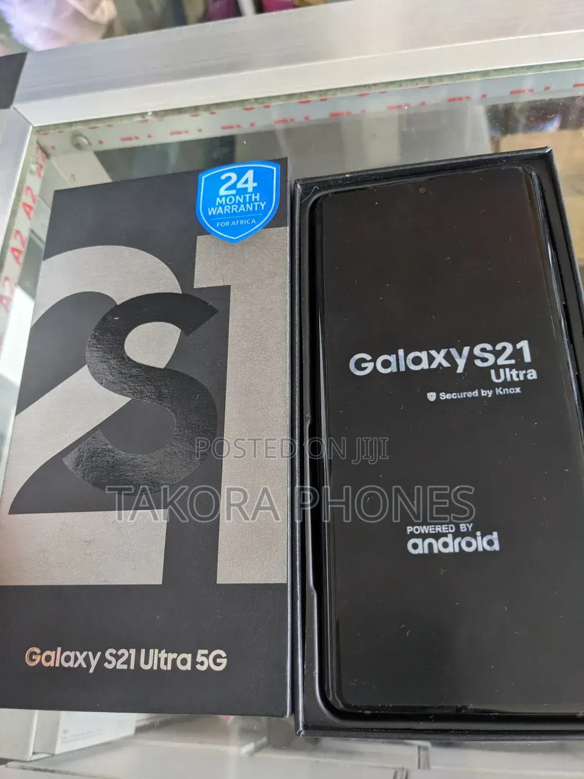 New Samsung Galaxy S21 Ultra 5G 256 GB Black