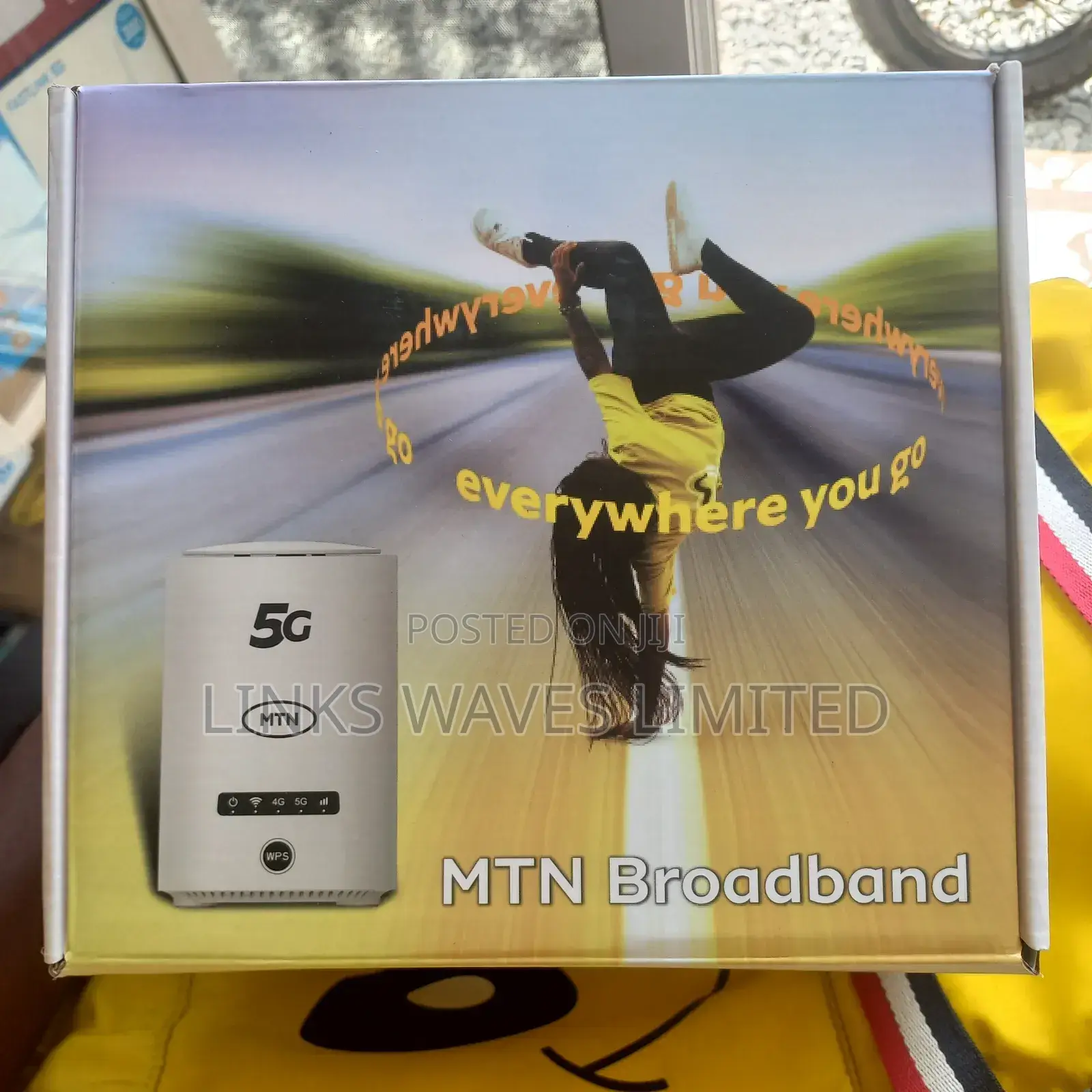 MTN ZLT 5G Turbonet Router With Outstanding Power Bank