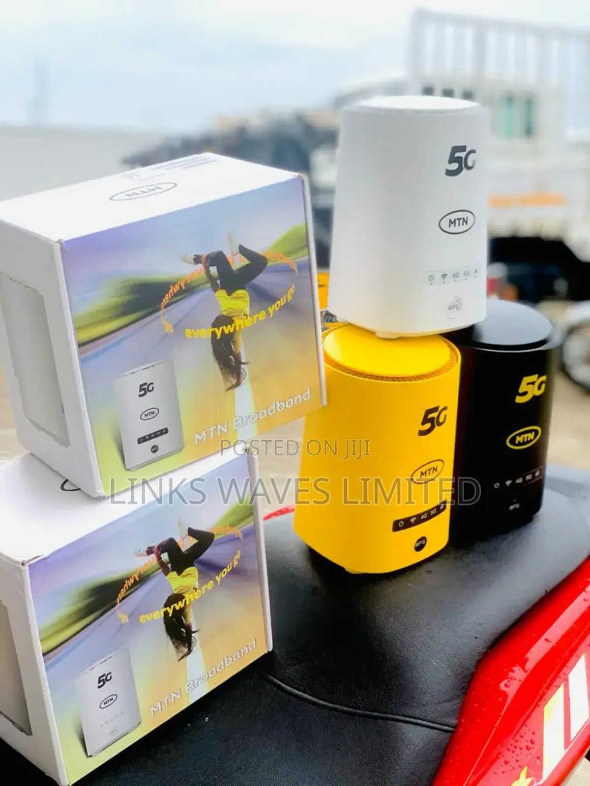 MTN ZLT 5G Turbonet Router With Outstanding Power Bank