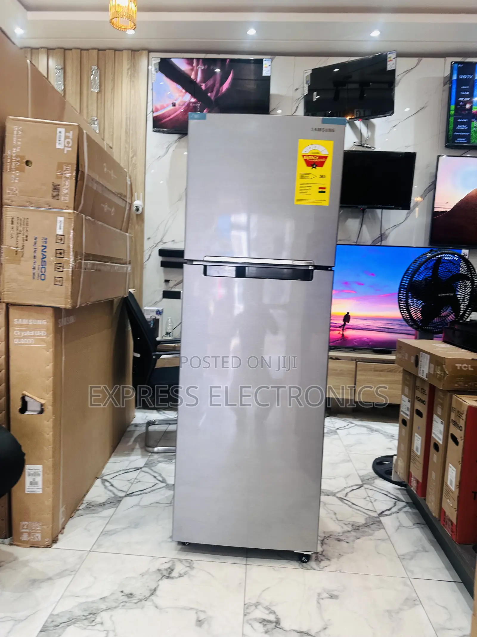 Durable Build Material Double Door Fridge Samsung RT31