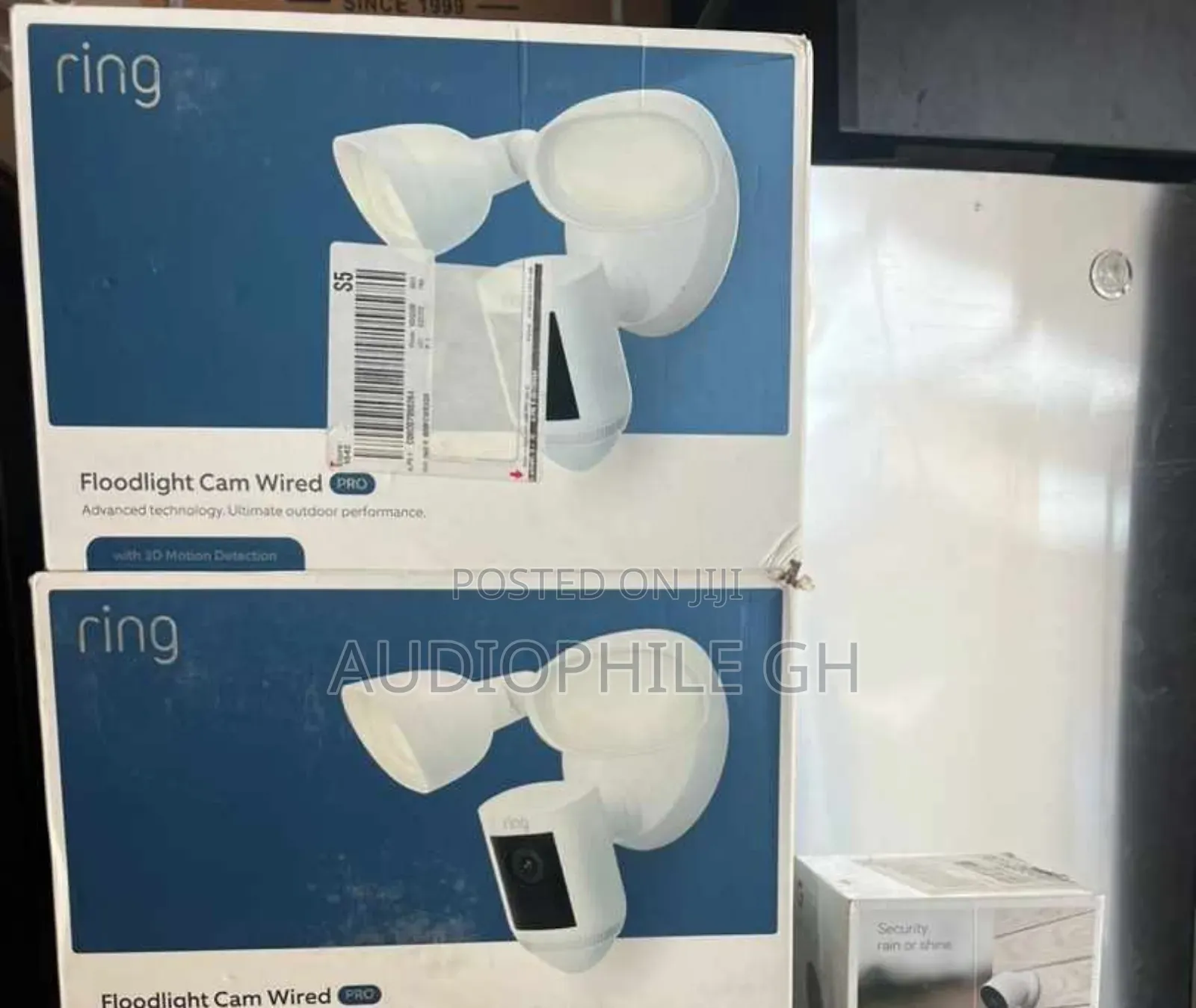 Amazon Ring Floodlight Cam Wired Pro Outdoor Security Camera