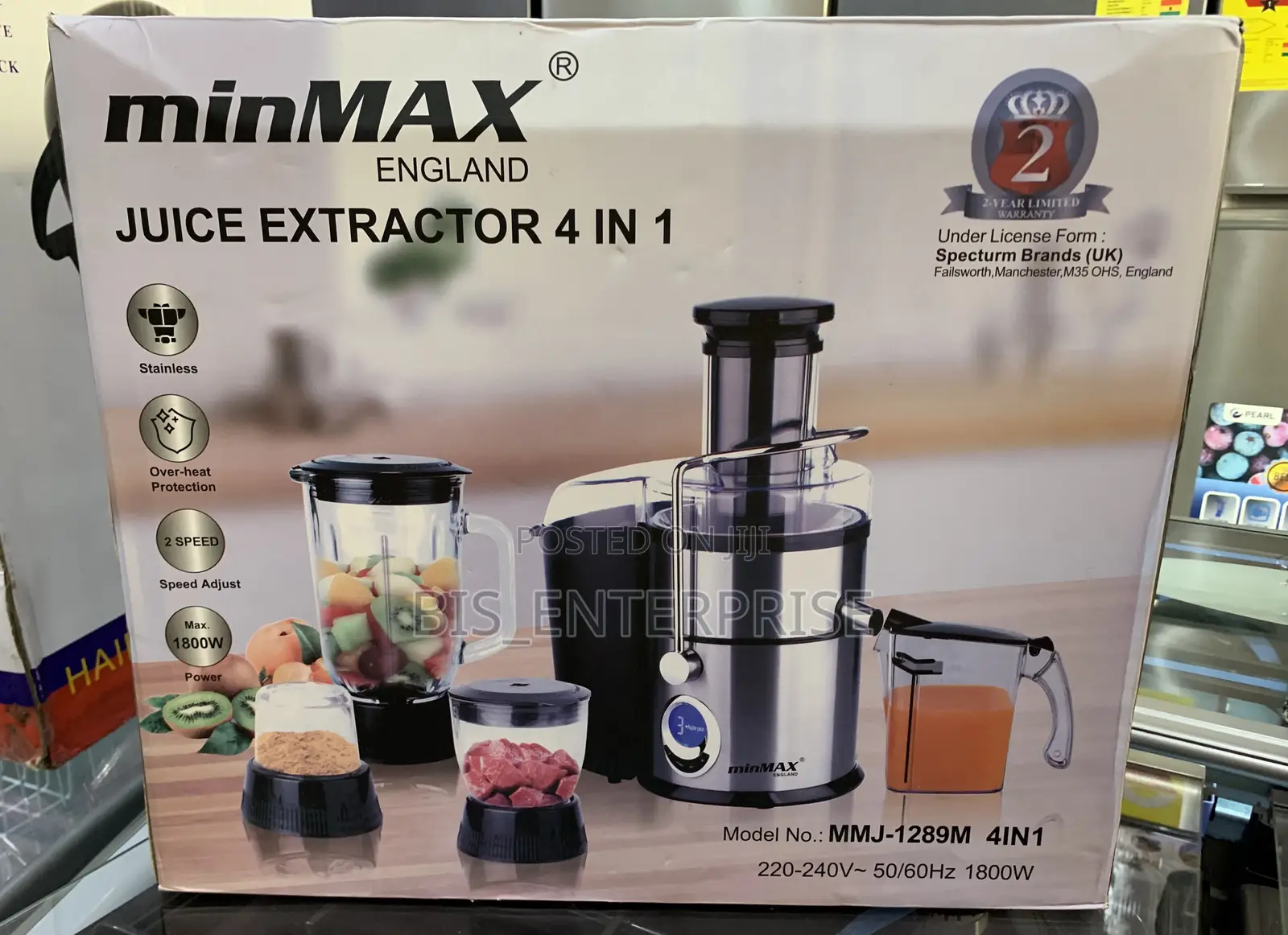 MINMAX Juice Extractor 4 in 1