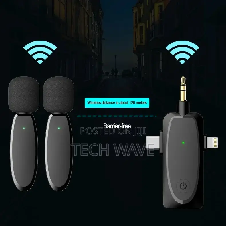 3 in 1 Wireless Double Microphone