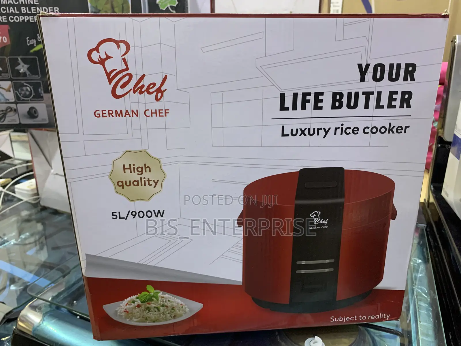 German Chef Rice Cooker 5 Liters