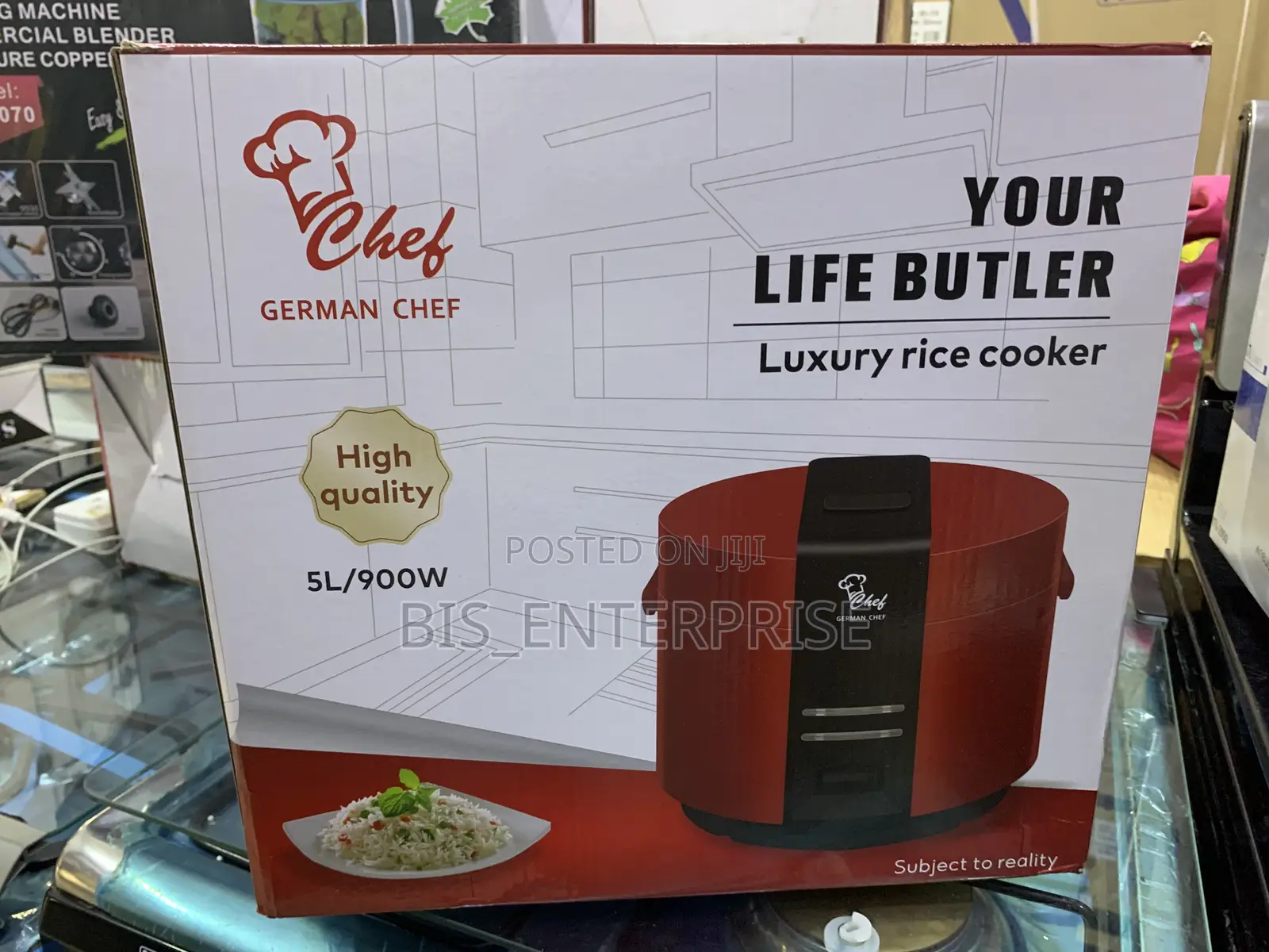 German Chef Rice Cooker 5 Liters
