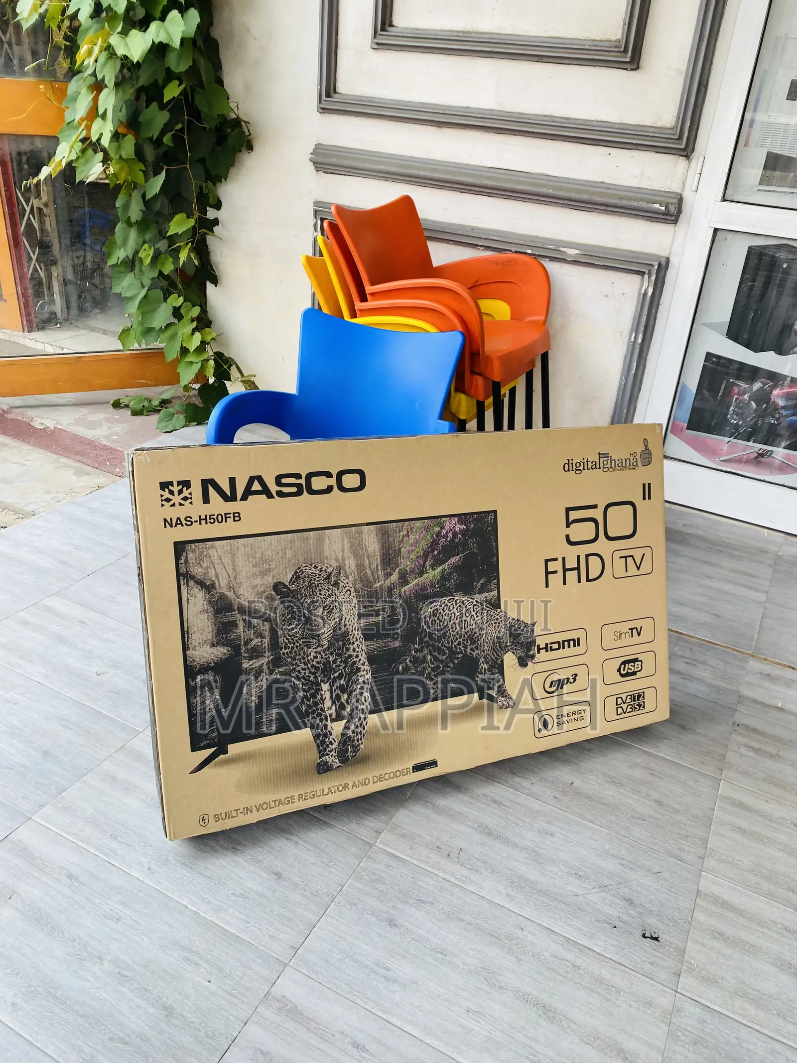 Nasco 50 Inch Full HD Digital Satellite Electric Television