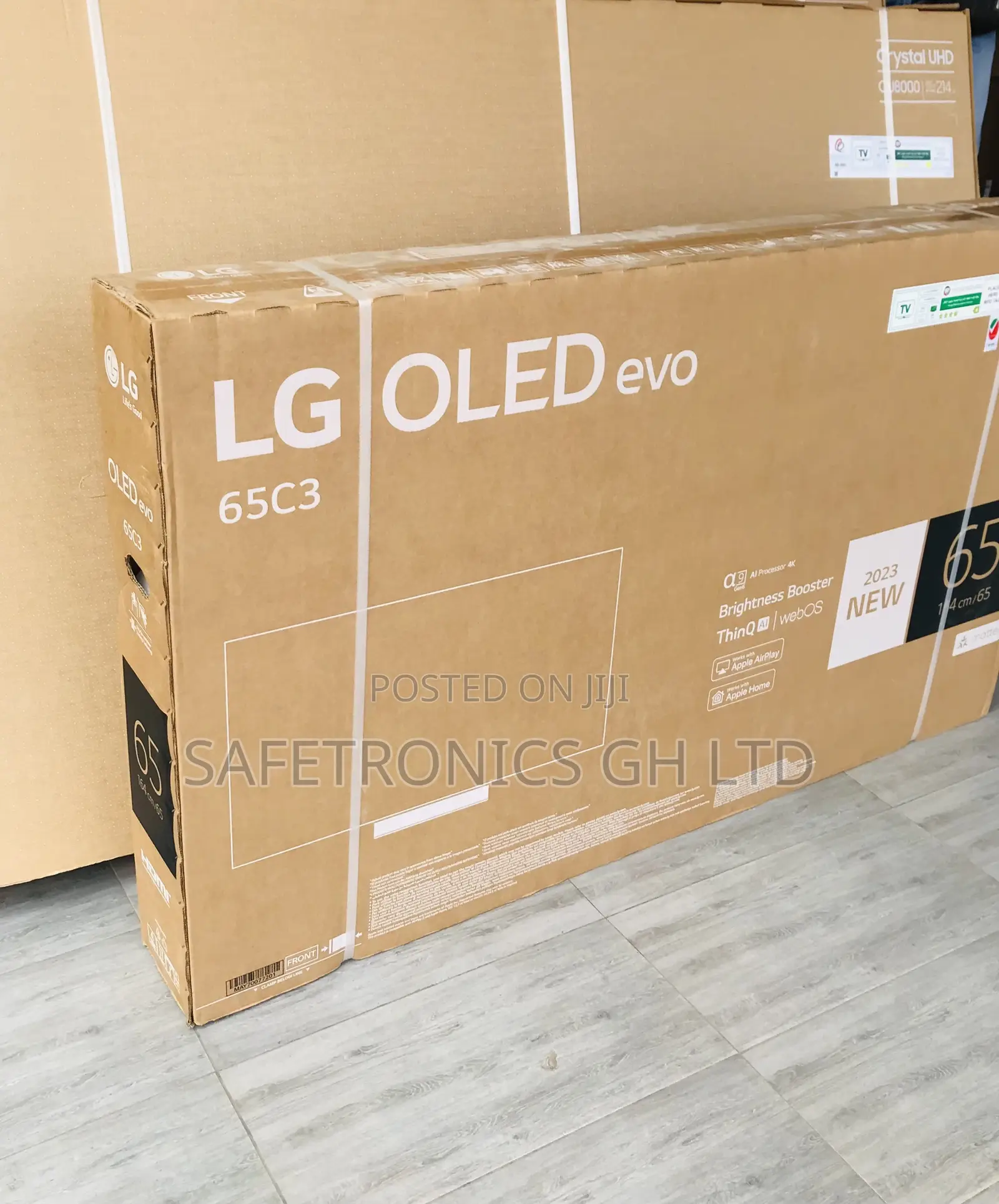 High Quality 65C5 Inch OLED LG Smart  UHD Tv (Black)