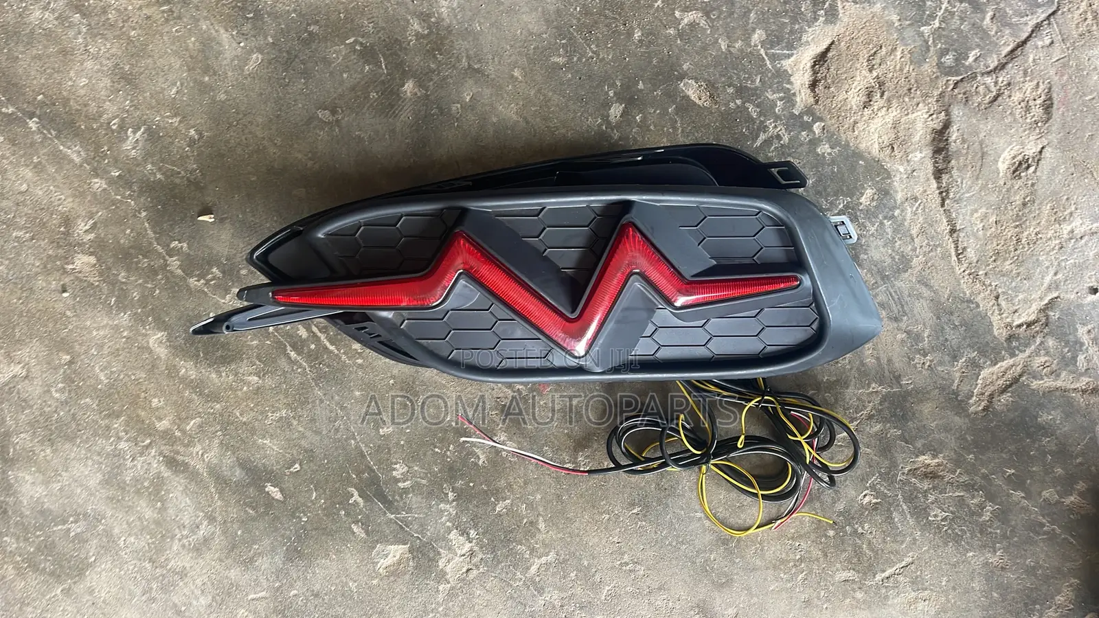 Civic Arrow Back Bumper Reflector Foglight 2016 2017 2018