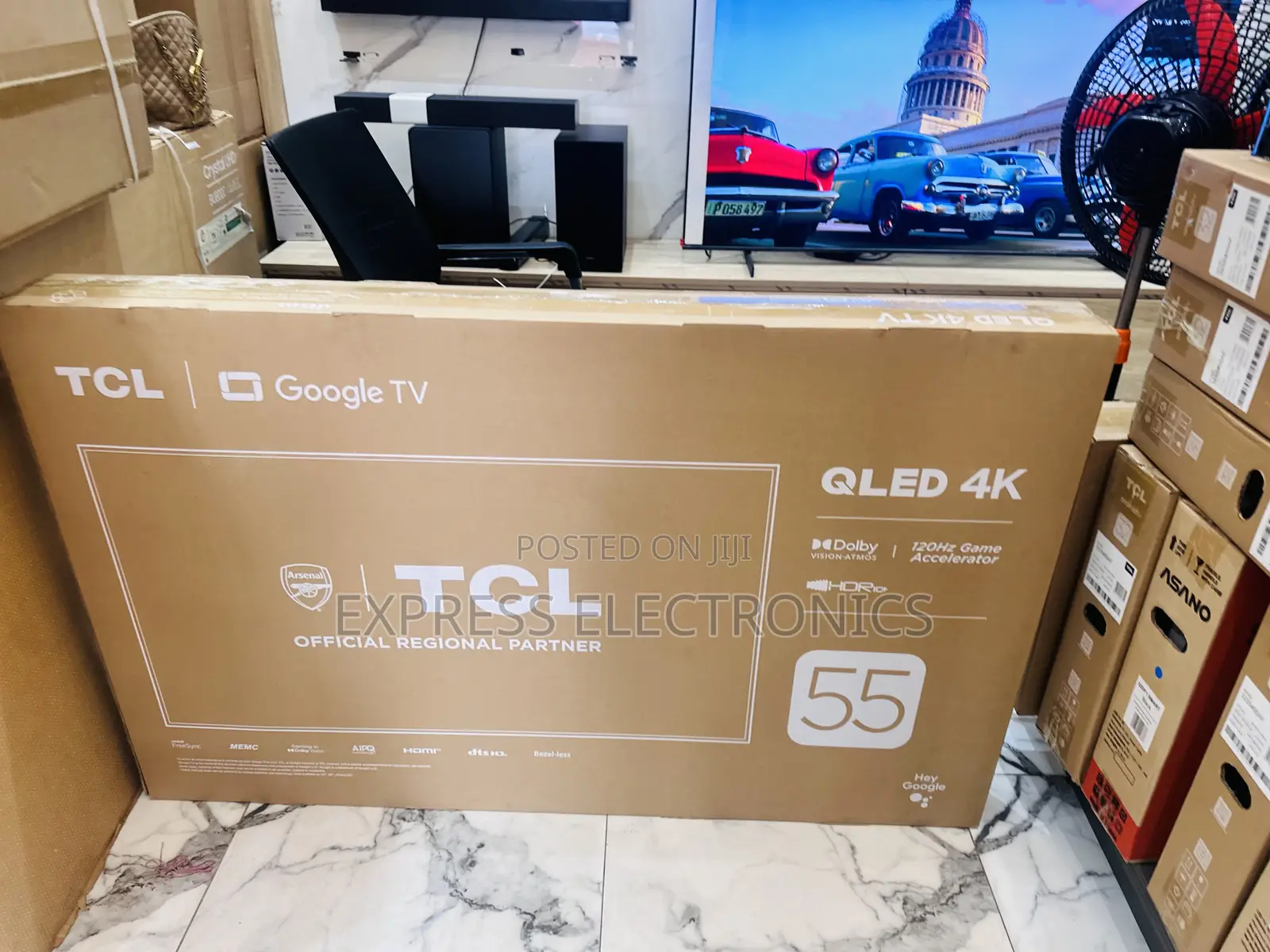 Qled Smart Glossy Slim 55”C635 TCL Television