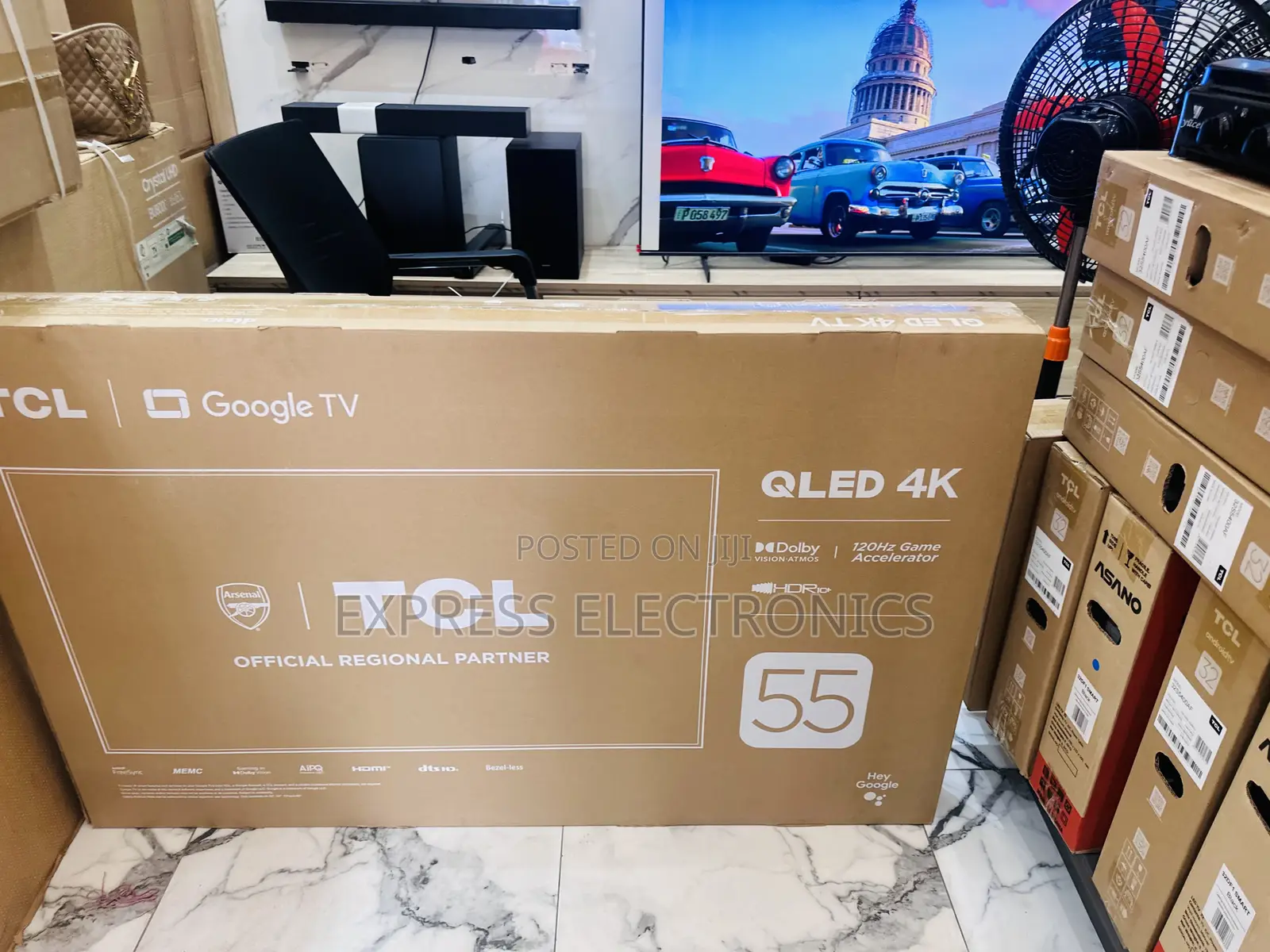Qled Smart Glossy Slim 55”C635 TCL Television