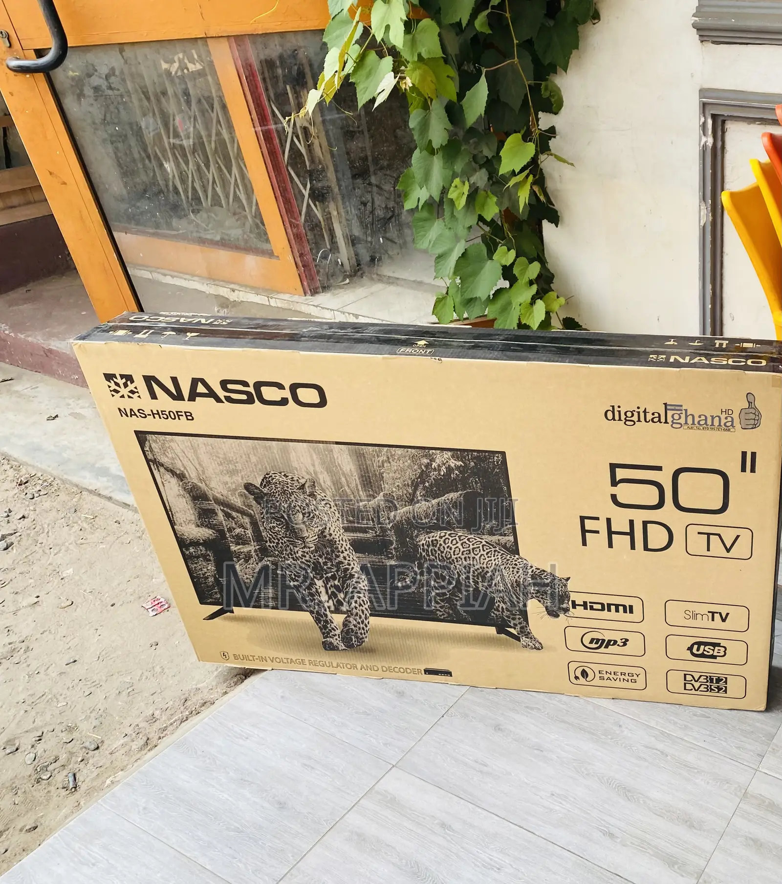 Nasco 50 Inch Full HD Satellite Electric Television.