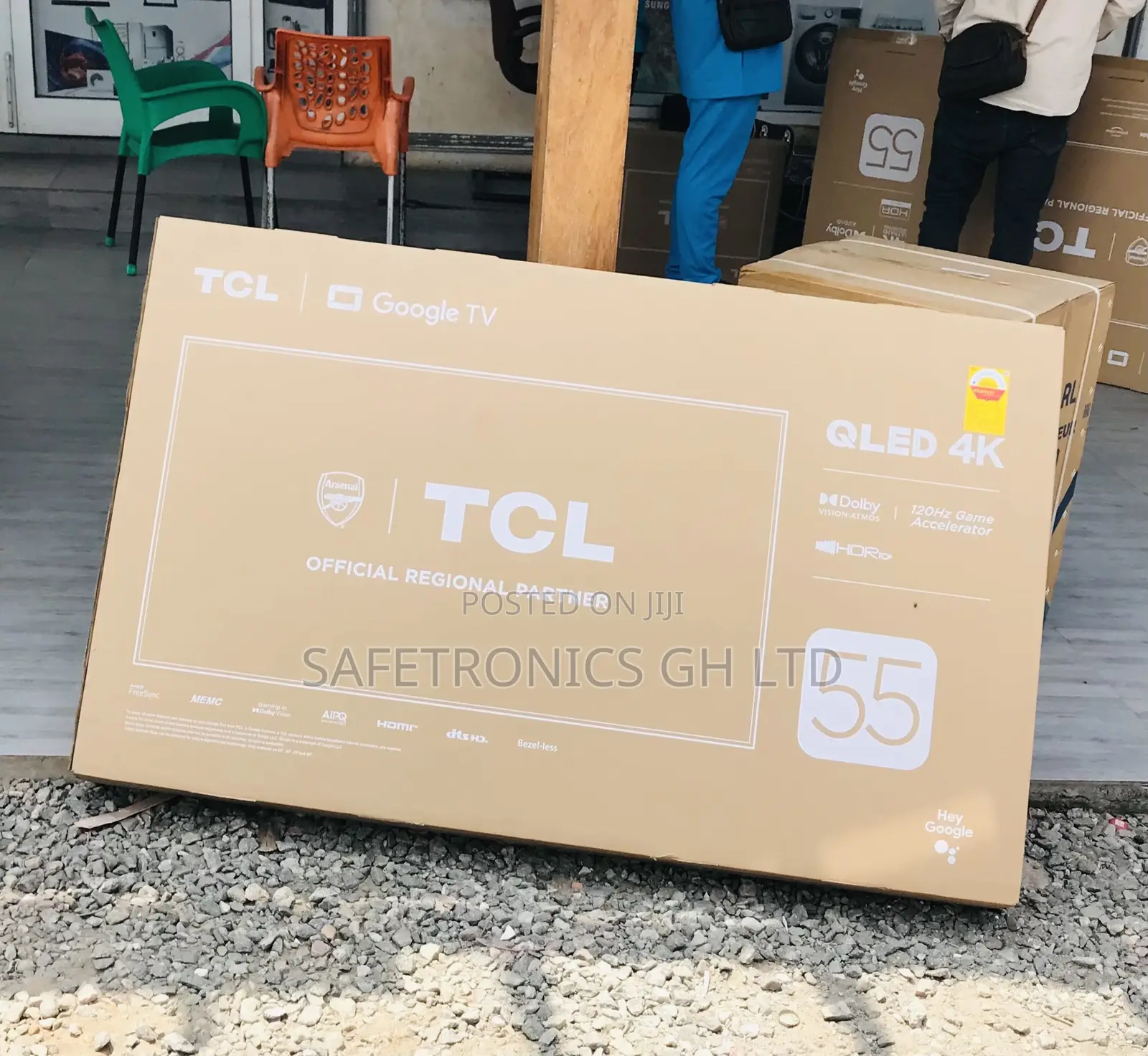 Unique New TCL Smart (Black) 55 Inch HDR C645 Tv